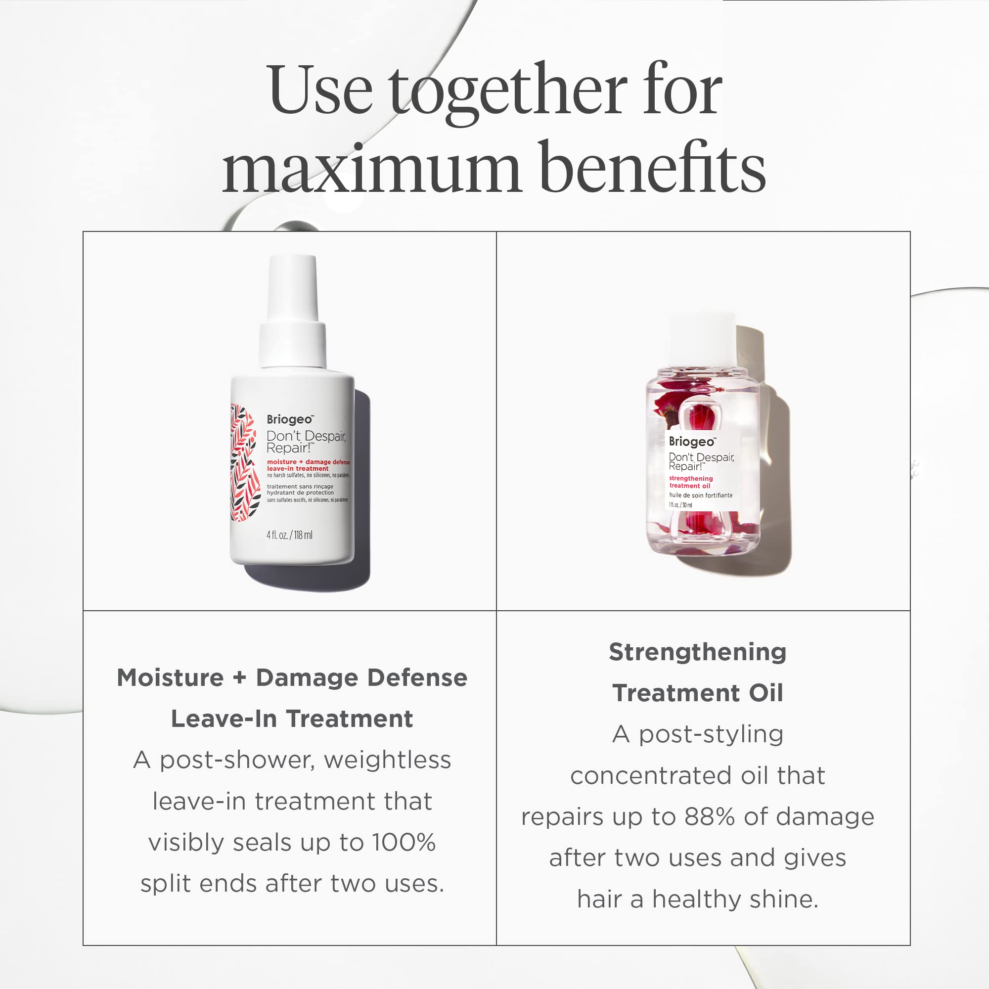 Foto 8 pulgar | Tratamiento Sin Enjuague Briogeo ¡no Te Desesperes, Repara! 120 Ml - Venta Internacional.