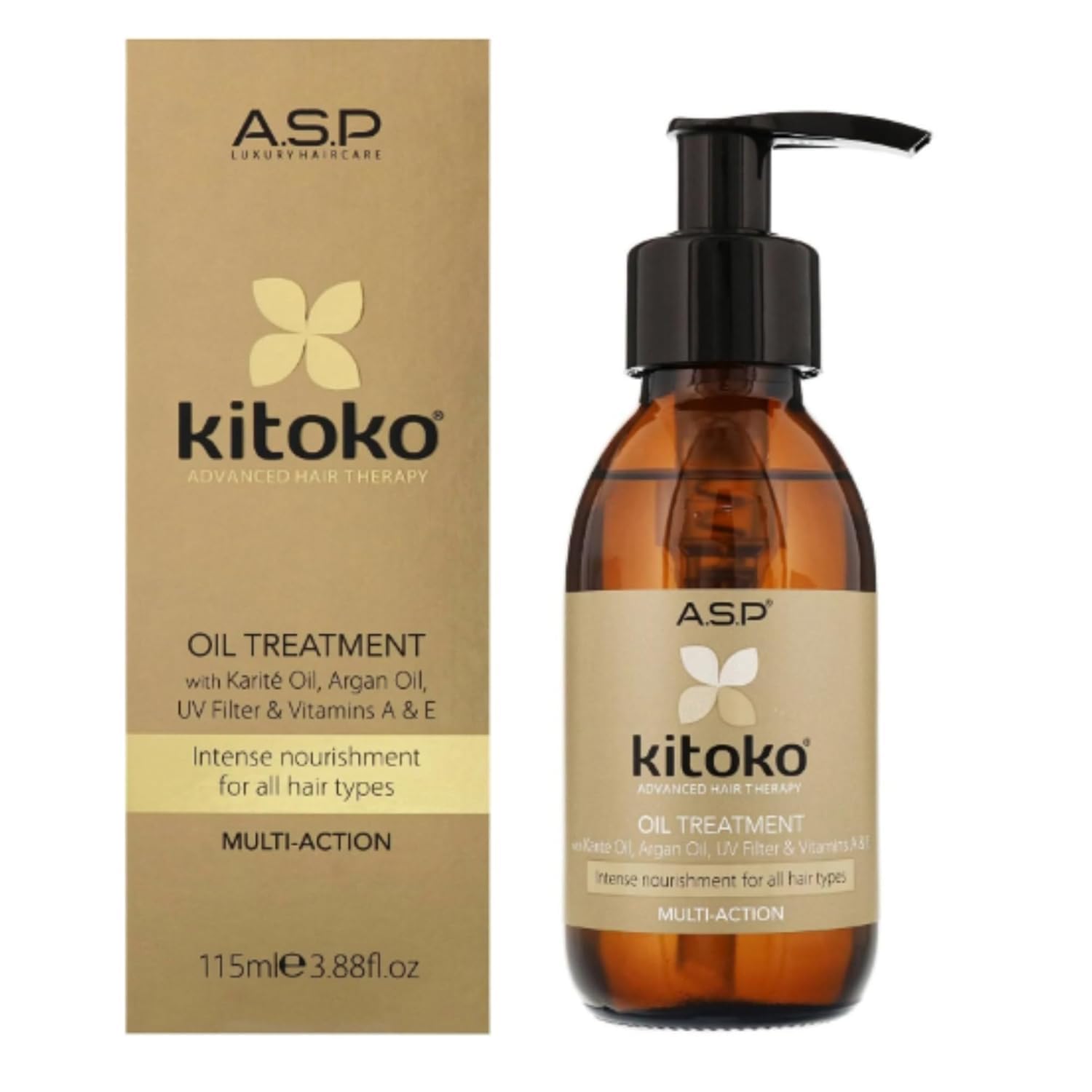 Foto 2 pulgar | Tratamiento De Aceite Affinage Kitoko 115 Ml Con Bomba Dispensadora Fácil - Venta Internacional.