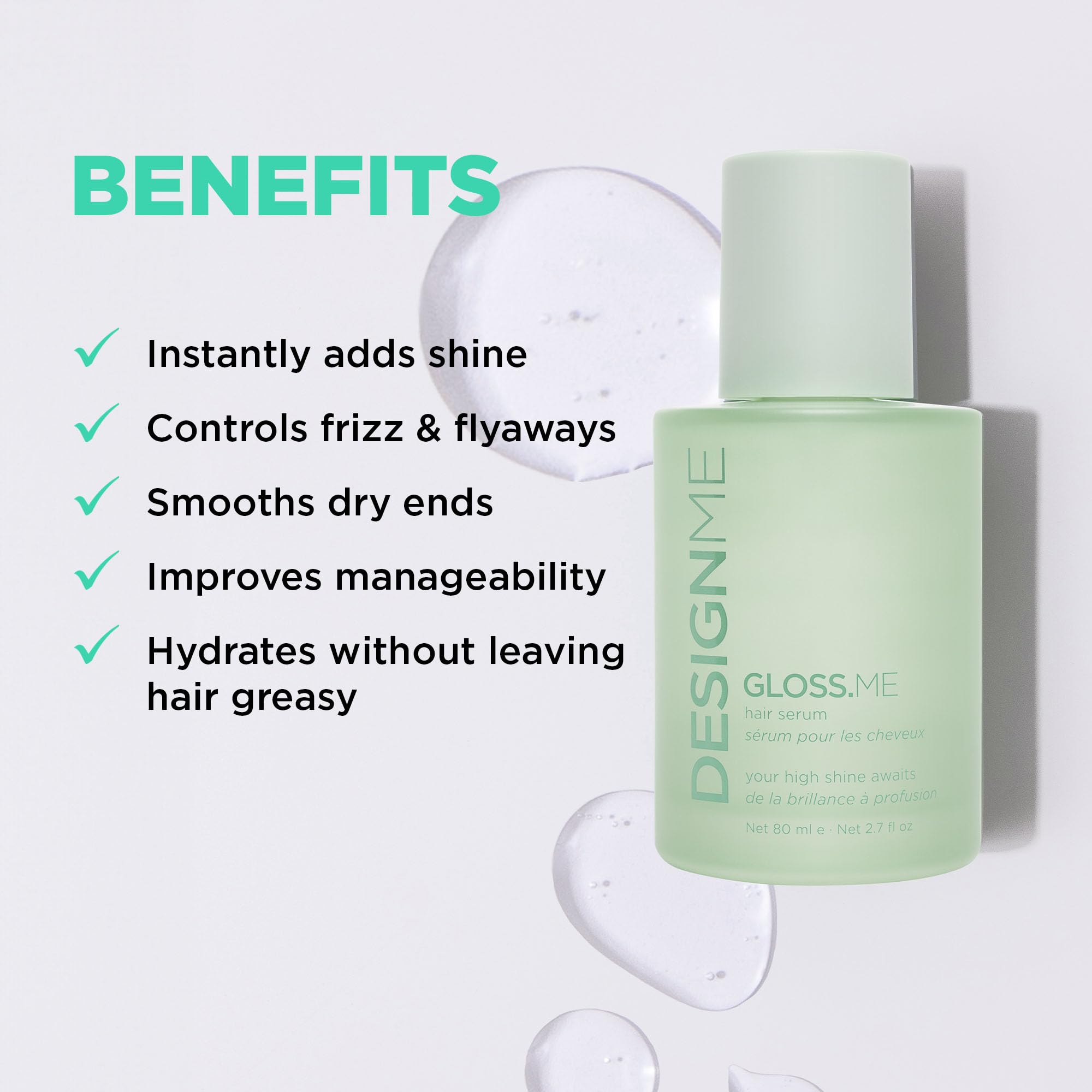 Foto 3 pulgar | Sérum Capilar Designme Gloss.me Anti Encrespamiento Con Argán 75 Ml Para Mujer - Venta Internacional.