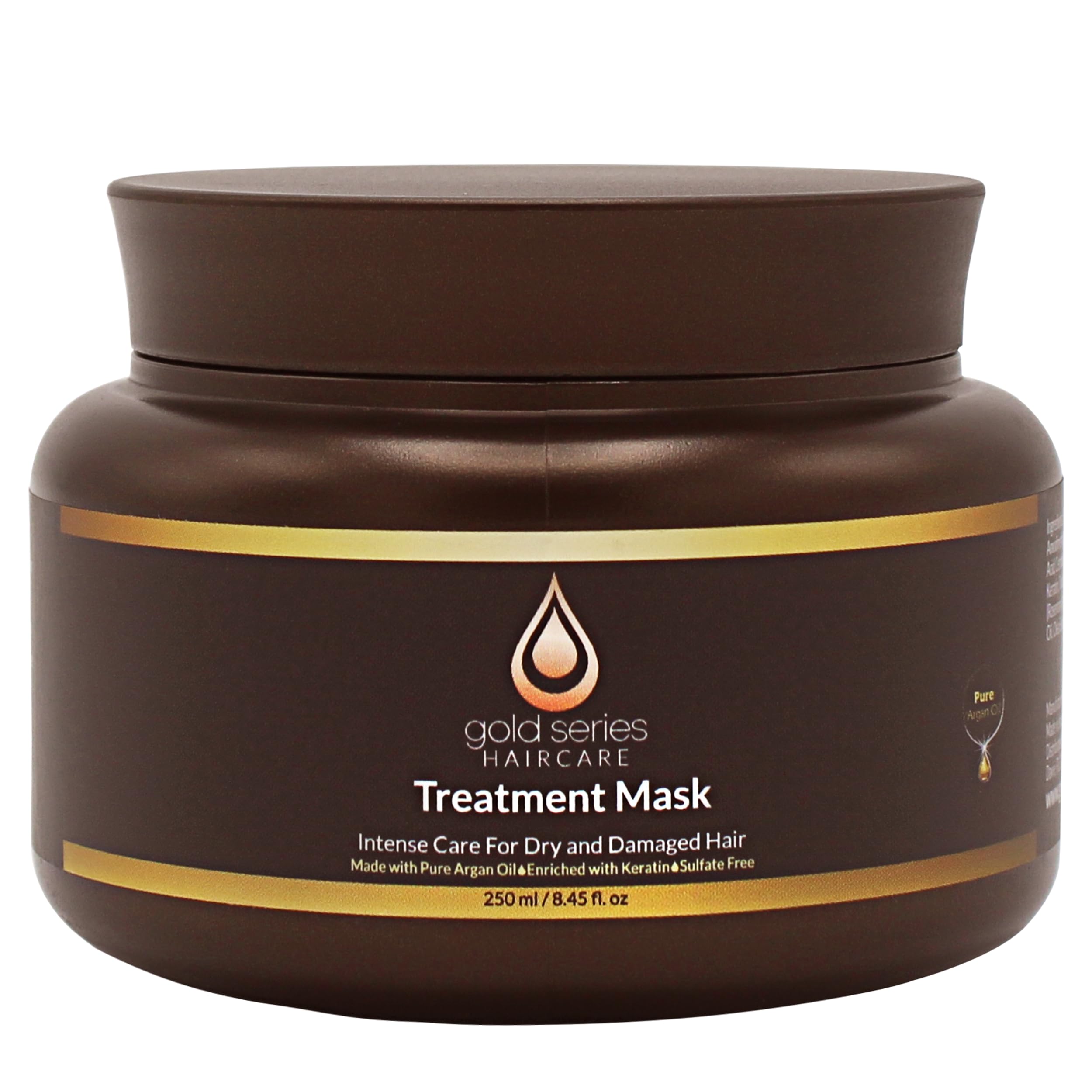 Foto 2 pulgar | Mascarilla De Tratamiento Capilar Moroccan Gold Series Deep Hydration 250 Ml - Venta Internacional.