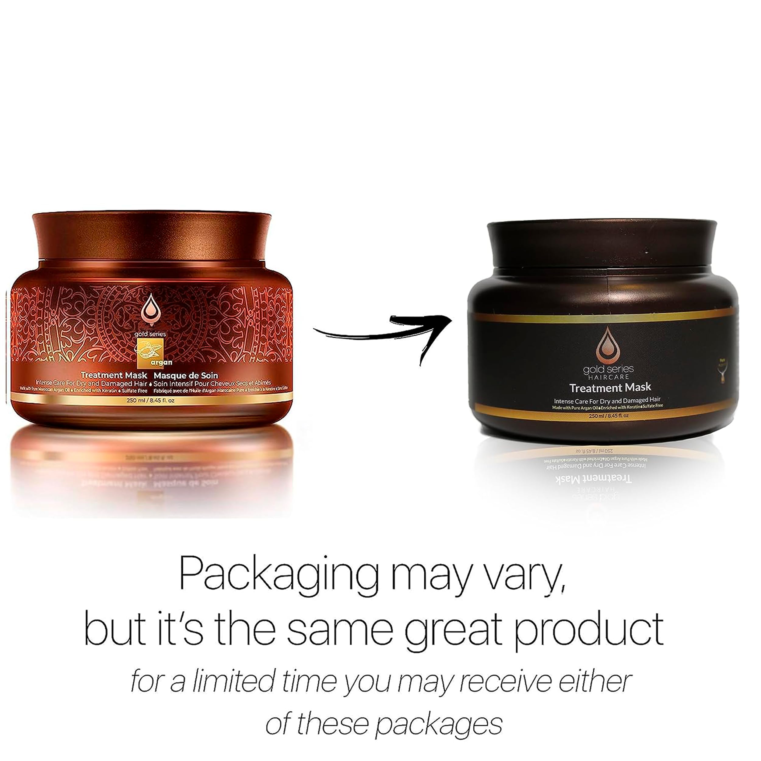 Foto 8 pulgar | Mascarilla De Tratamiento Capilar Moroccan Gold Series Deep Hydration 250 Ml - Venta Internacional.