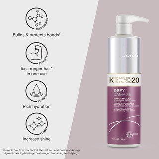 Foto 3 | Mascarilla Capilar Joico Defy Damage Kbond20 Power, 500 Ml, No Destiñe - Venta Internacional.