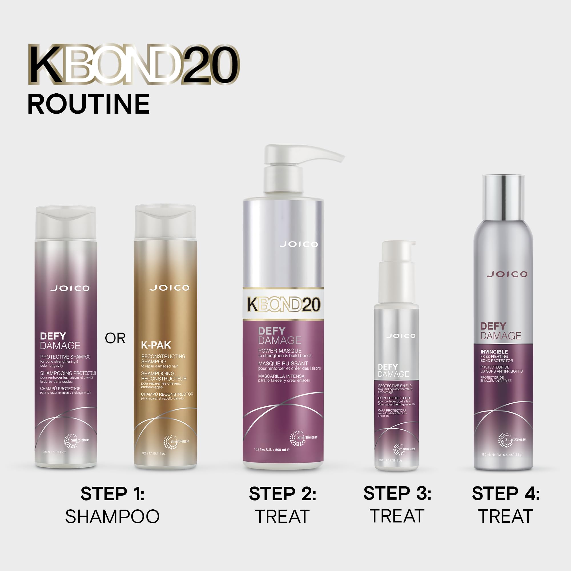Foto 7 pulgar | Mascarilla Capilar Joico Defy Damage Kbond20 Power, 500 Ml, No Destiñe - Venta Internacional.