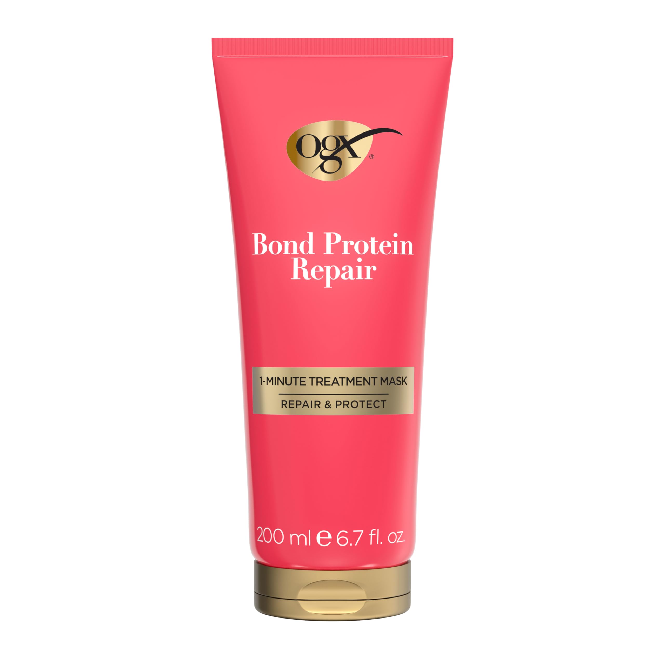 Mascarilla De Tratamiento Capilar Ogx Repair & Protect, 200 Ml, Sin Sulfatos - Venta Internacional.