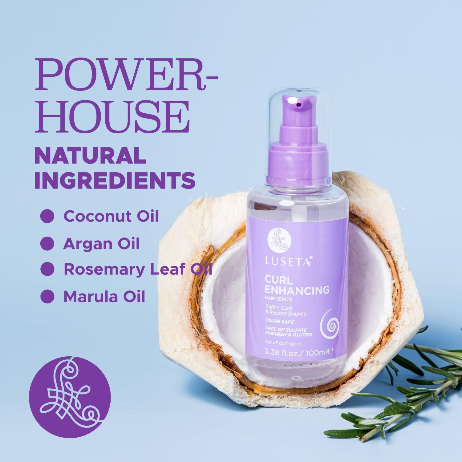 Foto 4 pulgar | Aceite Capilar Luseta Curl Enhancing Define Curl, 100 Ml, Antiencrespamiento - Venta Internacional.