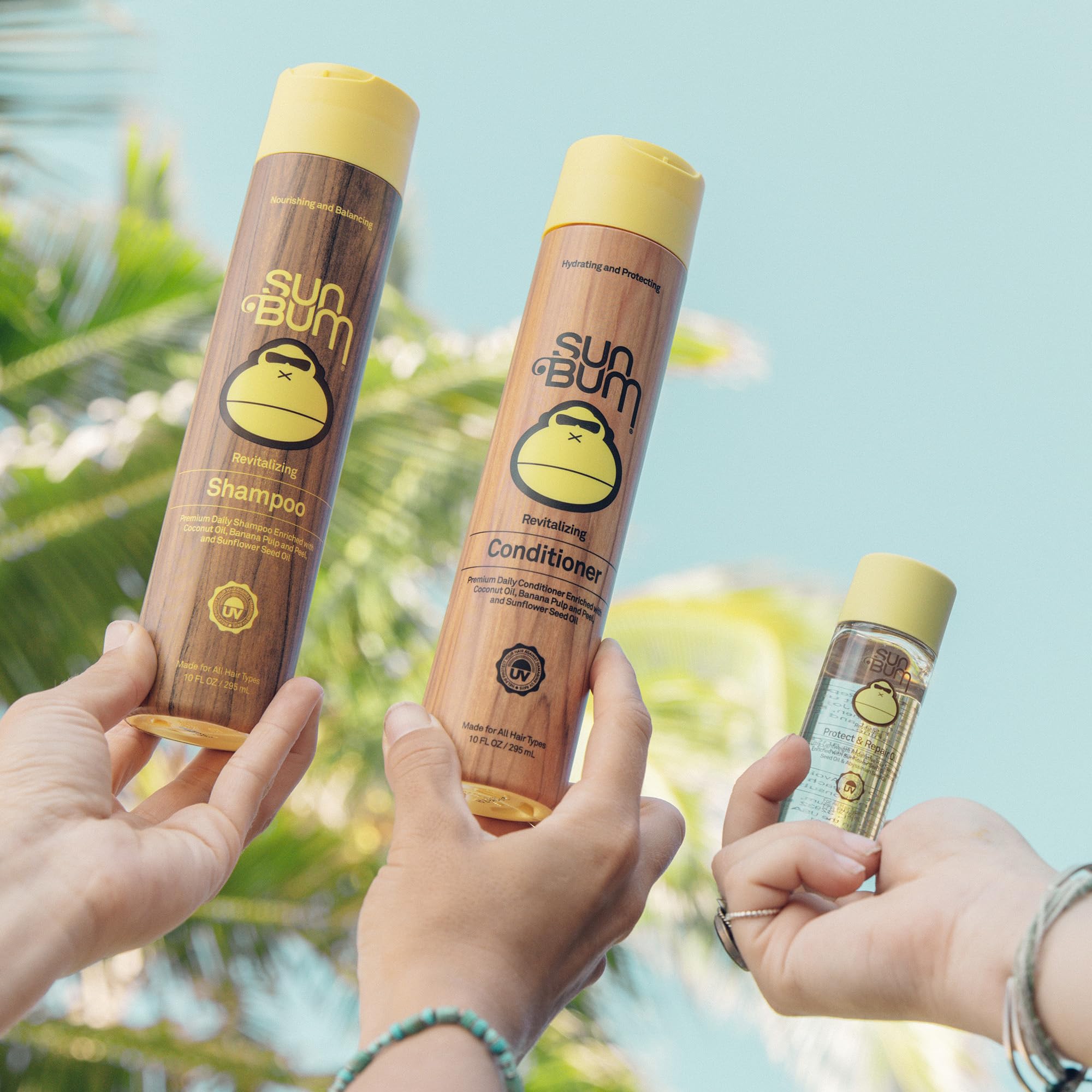 Foto 6 pulgar | Aceite Sun Bum, Revitalizante, Protector Y Reparador Para Cabello, 30 Ml - Venta Internacional.
