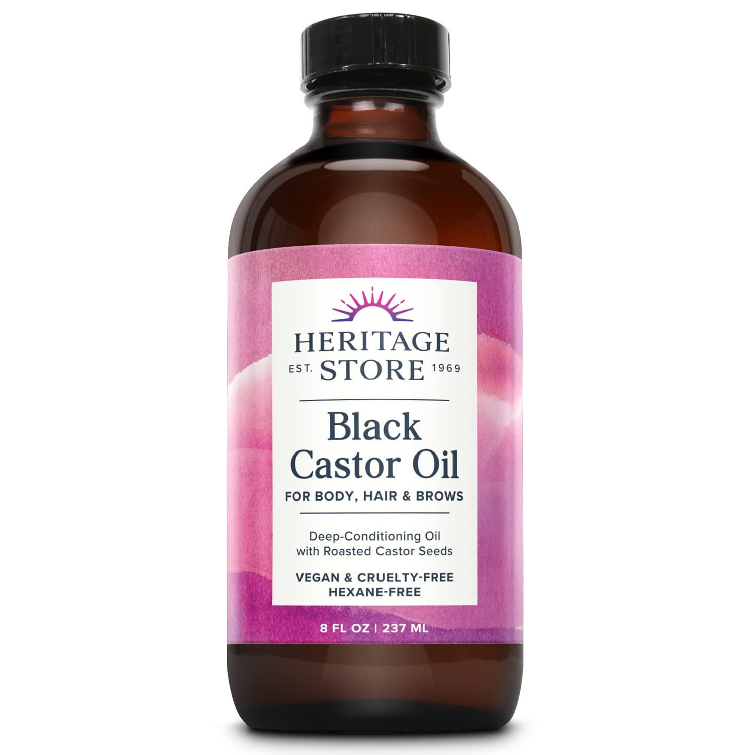 Foto 2 pulgar | Tratamiento Capilar Nutritivo Heritage Store Aceite De Ricino Negro 240 Ml - Venta Internacional.
