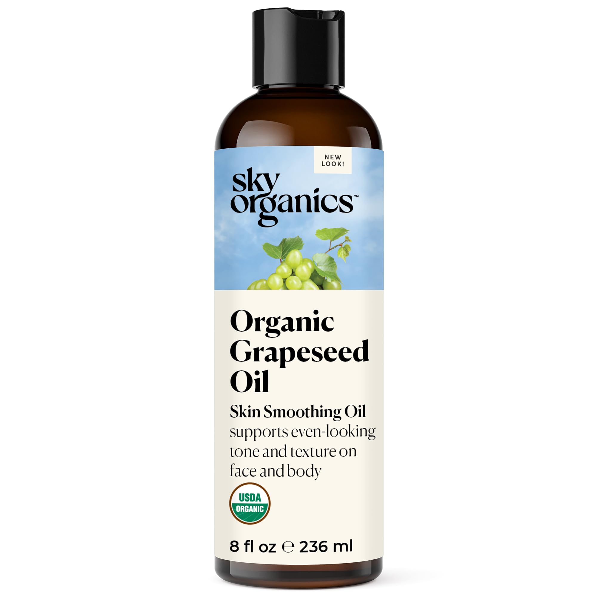 Foto 1 | Aceite de Semilla de Uva Sky Organics 240 Ml - Venta Internacional