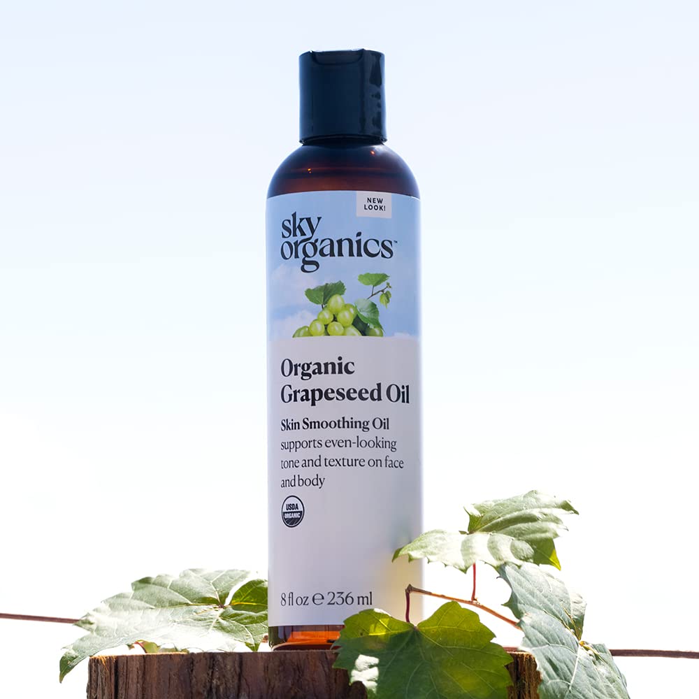 Foto 3 pulgar | Aceite de Semilla de Uva Sky Organics 240 Ml - Venta Internacional