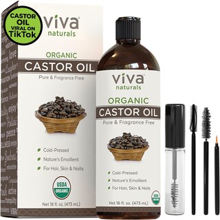 Foto 1 | Aceite de Ricino Viva Naturals Organic 473 Ml - Venta Internacional