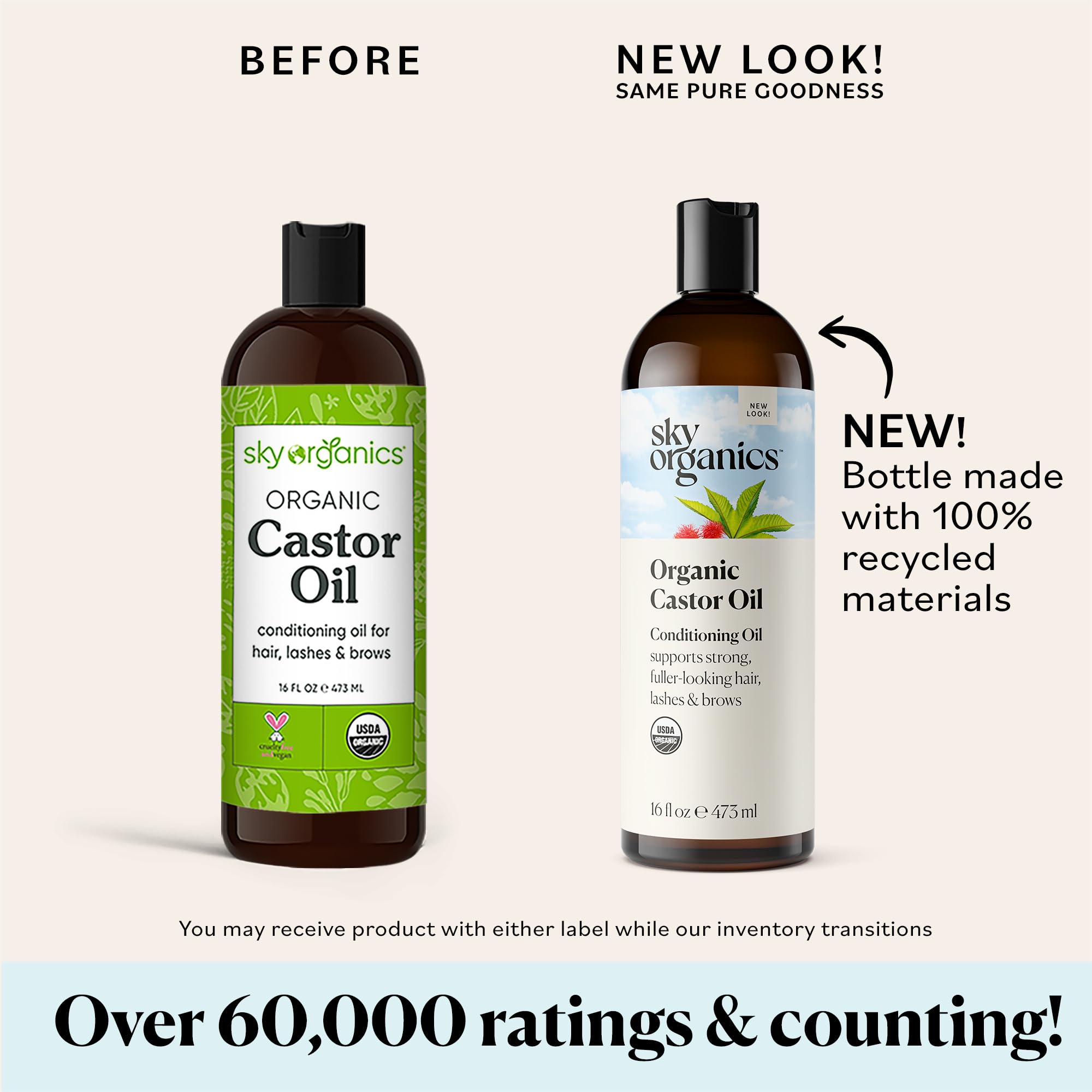 Foto 4 pulgar | Aceite Capilar Sky Organics de Ricinio 2 Piezas-Venta Internacional