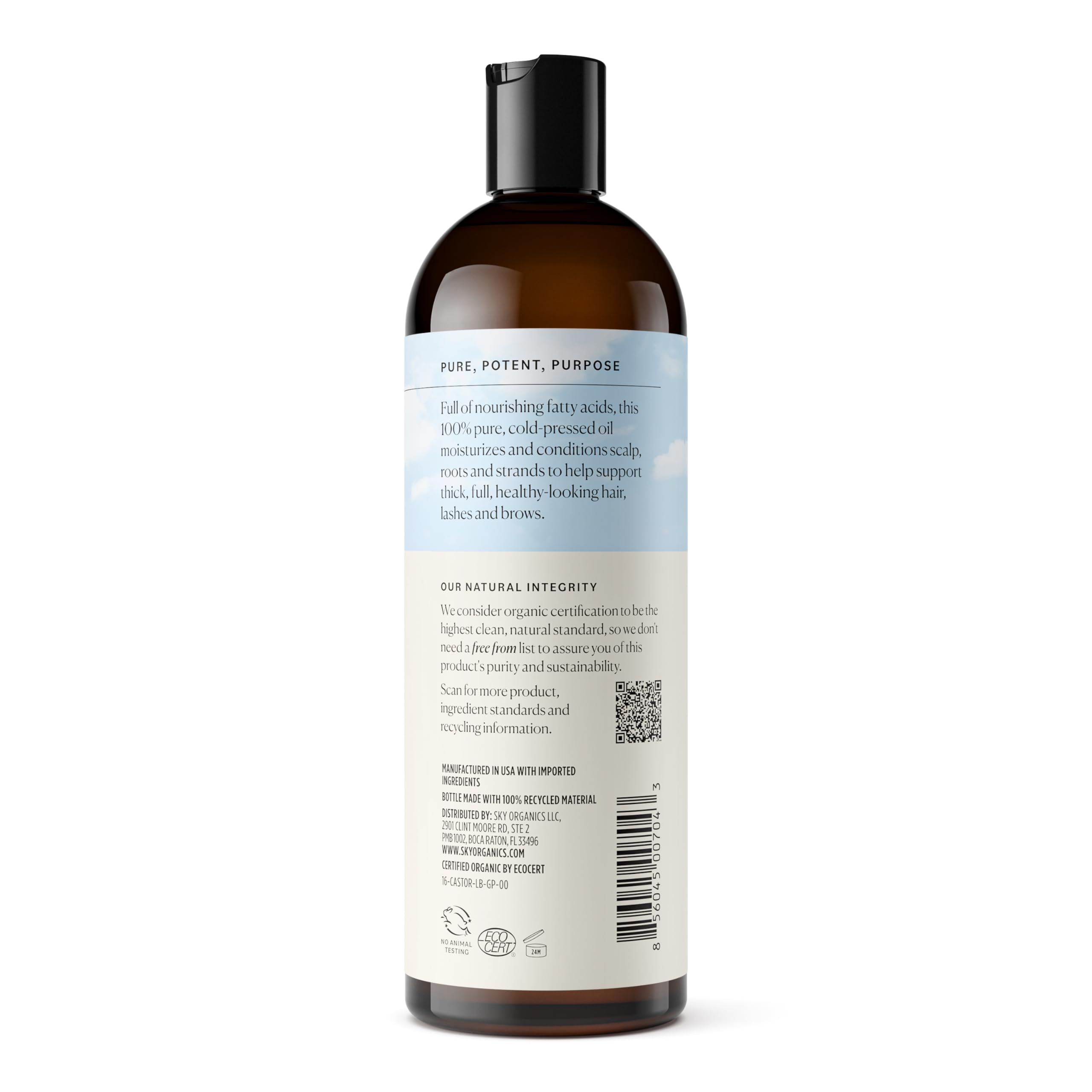 Foto 6 pulgar | Aceite Capilar Sky Organics de Ricinio 2 Piezas-Venta Internacional