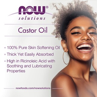Foto 4 | Aceite De Ricino Now Solutions Para El Cuidado De La Piel 100% Puro, 120 Ml - Venta Internacional.