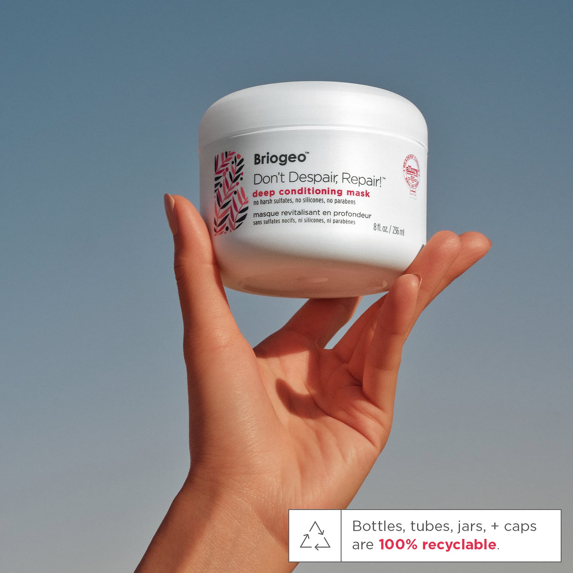 Foto 6 | Mascarilla Capilar Briogeo Don't Despair Repair Para Cabello Seco 240 Ml - Venta Internacional.