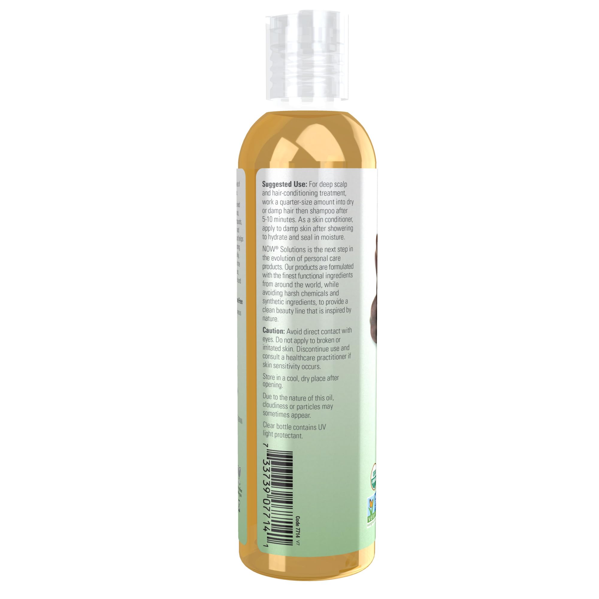 Foto 4 pulgar | Aceite Hidratante Multiusos De Jojoba Orgánica Now Solutions 240 Ml - Venta Internacional.