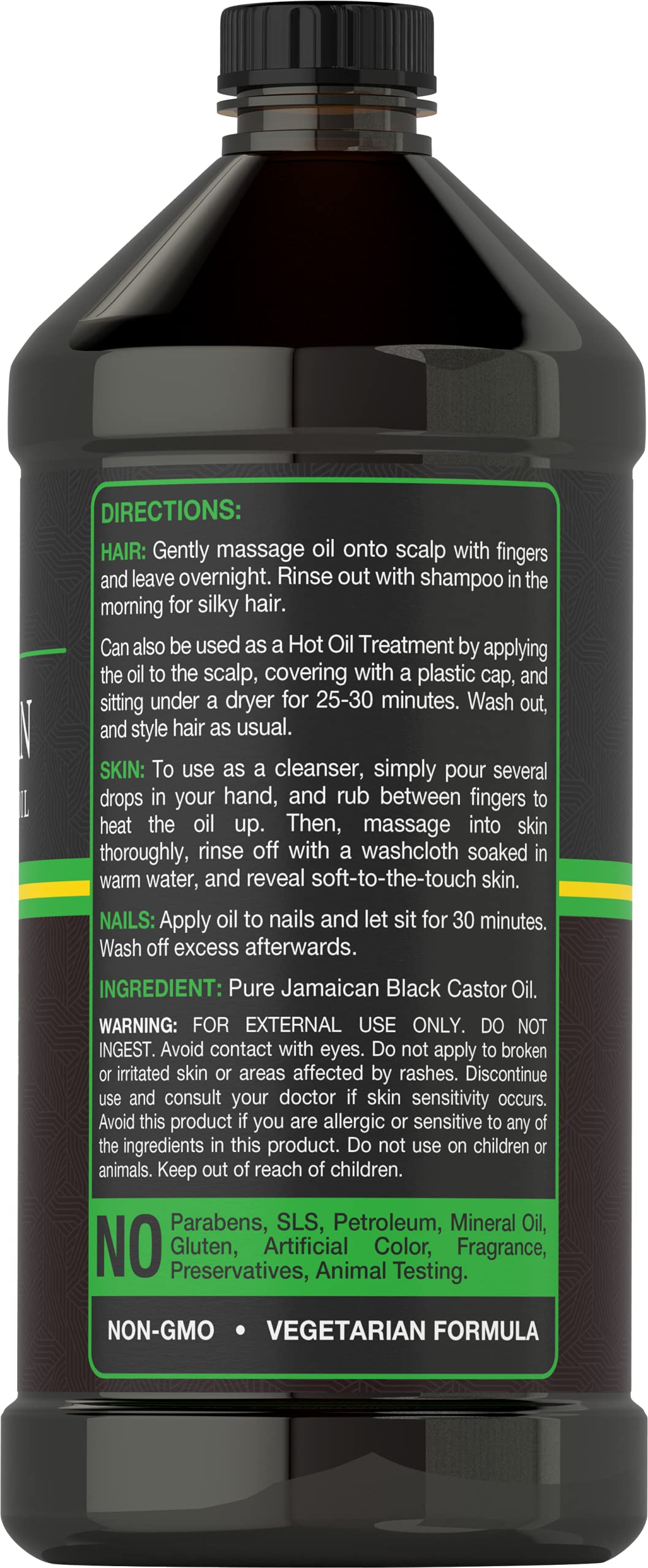 Foto 3 pulgar | Aceite Carlyle Jamaican Black Castor 473 Ml para Cabello- Venta Internacional