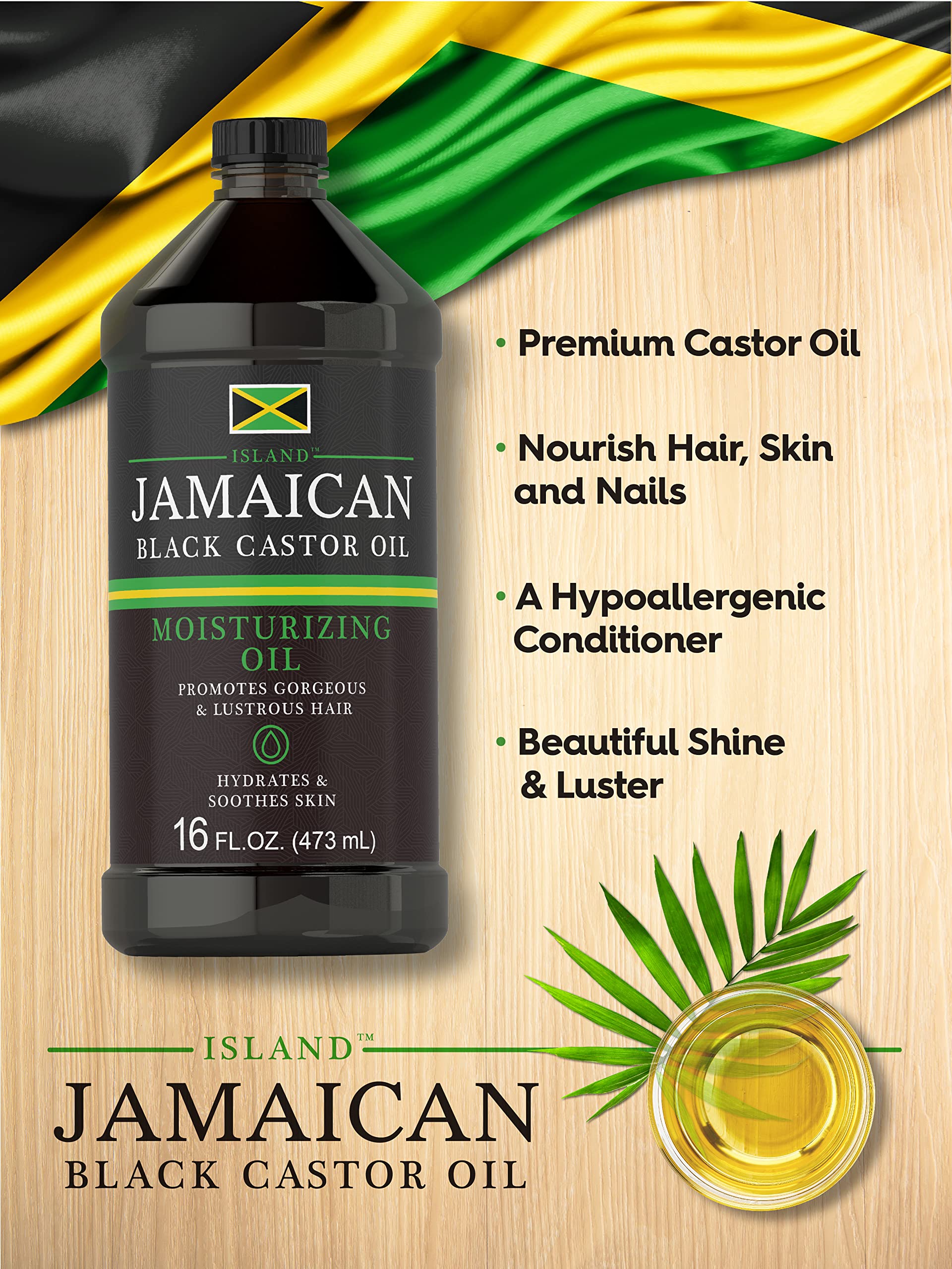 Foto 5 pulgar | Aceite Carlyle Jamaican Black Castor 473 Ml para Cabello- Venta Internacional