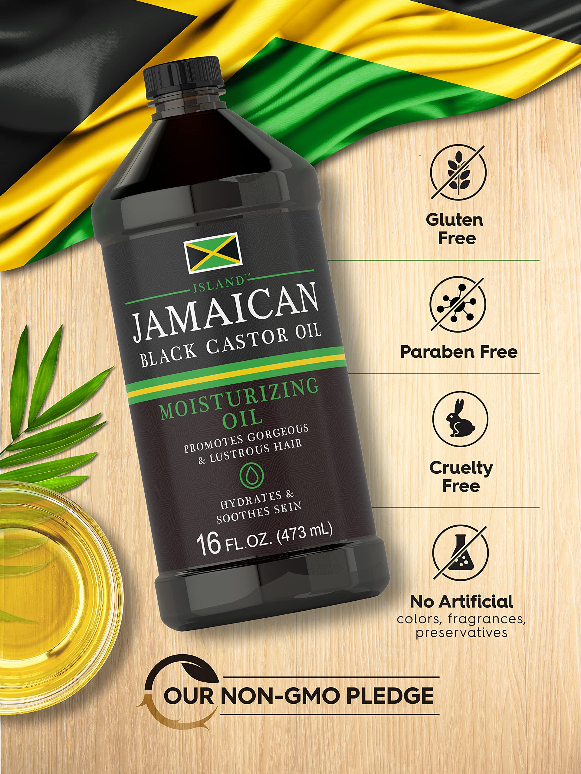 Foto 6 pulgar | Aceite Carlyle Jamaican Black Castor 473 Ml para Cabello- Venta Internacional
