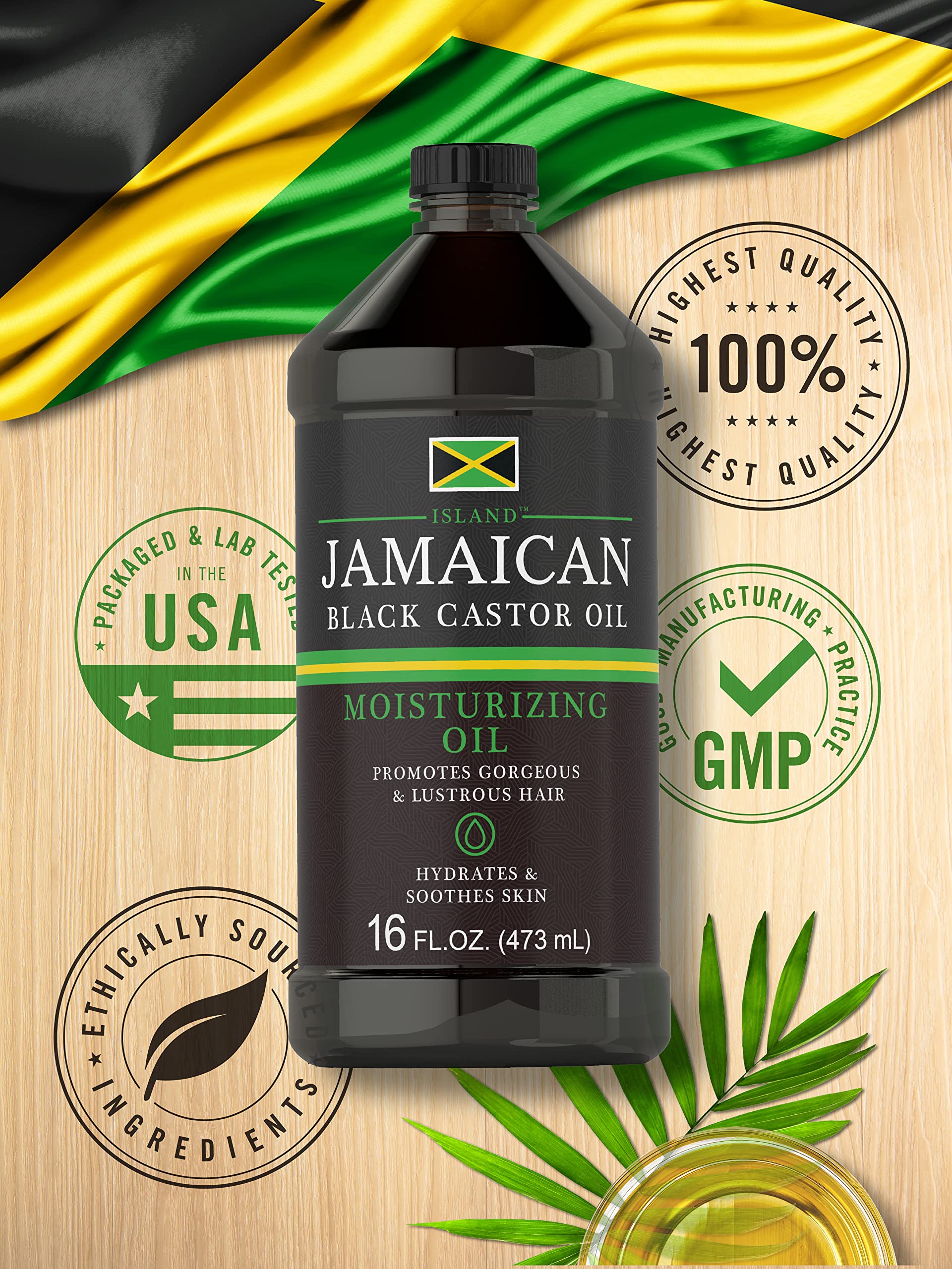 Foto 6 | Aceite Carlyle Jamaican Black Castor 473 Ml para Cabello- Venta Internacional