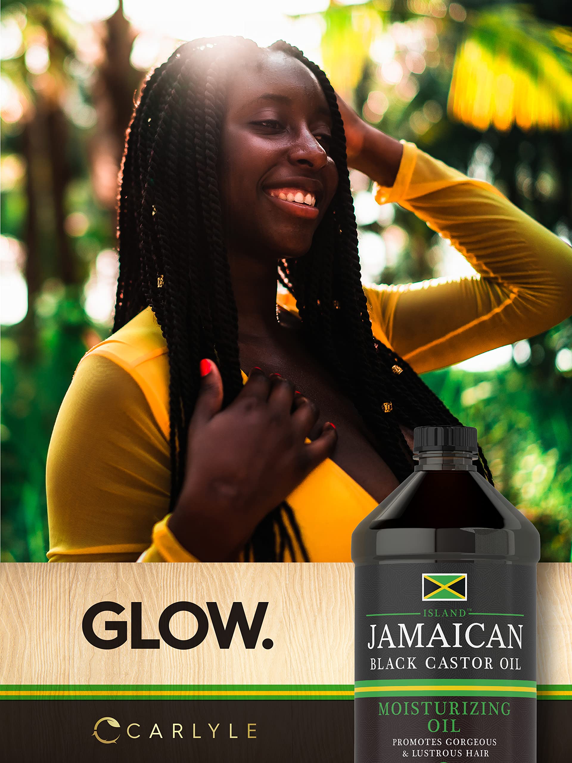 Foto 8 pulgar | Aceite Carlyle Jamaican Black Castor 473 Ml para Cabello- Venta Internacional