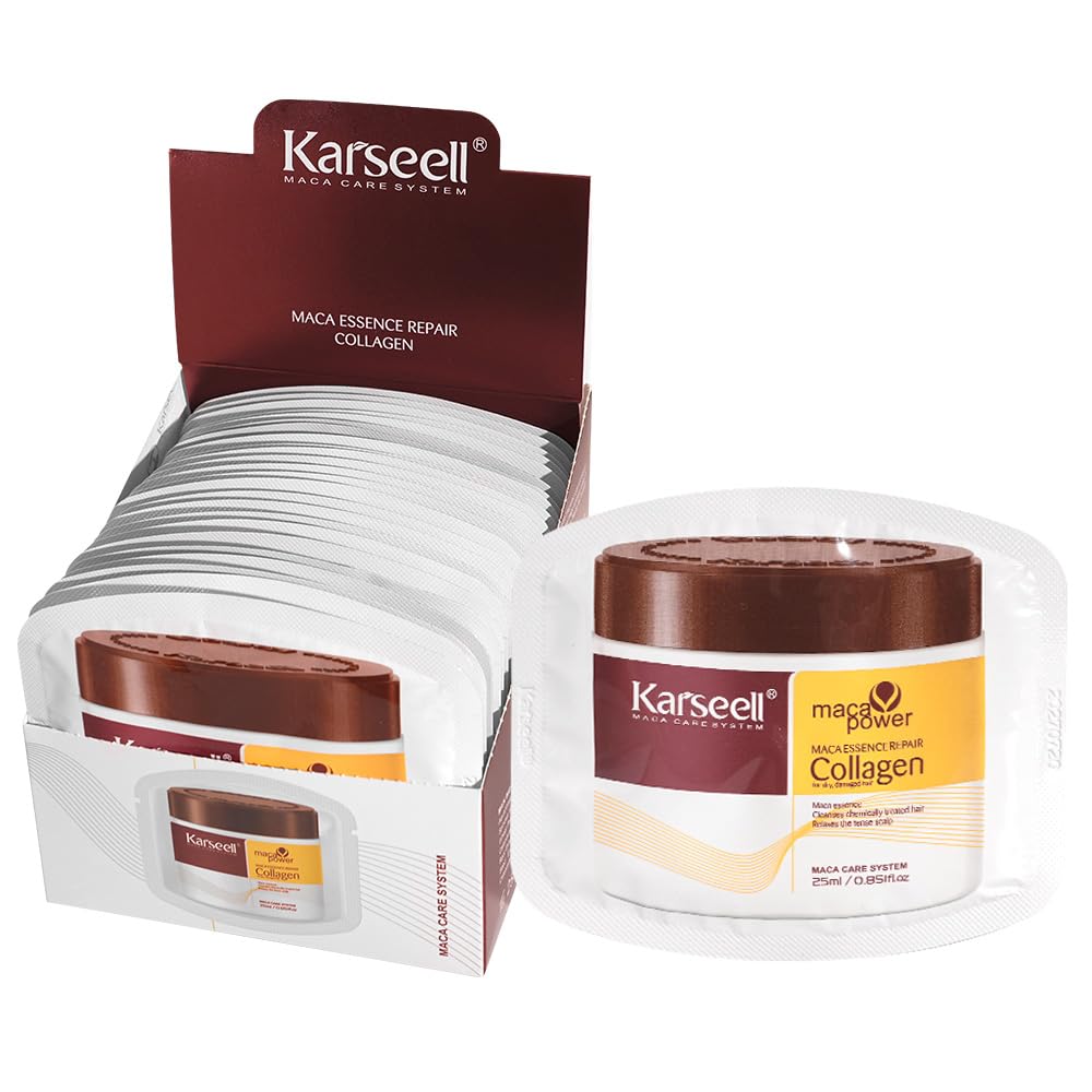 Foto 2 pulgar | Tratamiento Capilar Karseell Collagen Deep Repair 25 Ml X 24 - Venta Internacional.