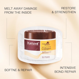 Foto 4 | Tratamiento Capilar Karseell Collagen Deep Repair 25 Ml X 24 - Venta Internacional.