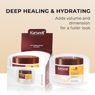 Foto 5 | Tratamiento Capilar Karseell Collagen Deep Repair 25 Ml X 24 - Venta Internacional.