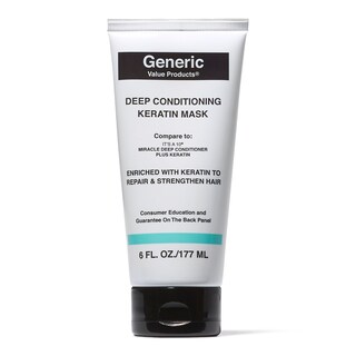 Foto 1 | Mascarilla Acondicionadora Profunda Generic Value Products Keratin 180 Ml - Venta Internacional.