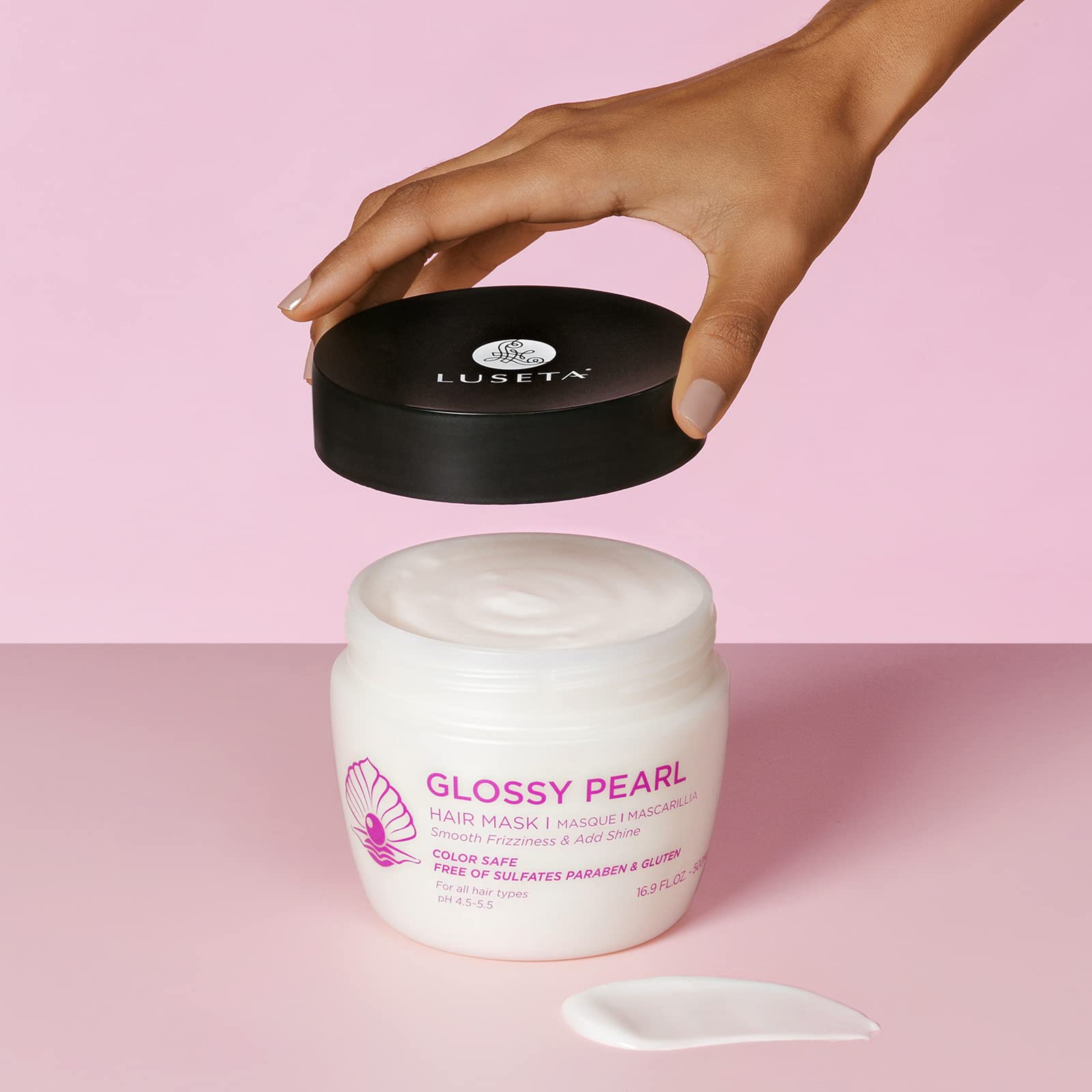 Foto 6 pulgar | Mascarilla Capilar Luseta Glossy Pearl Que Suaviza E Hidrata El Cabello Dañado - Venta Internacional.