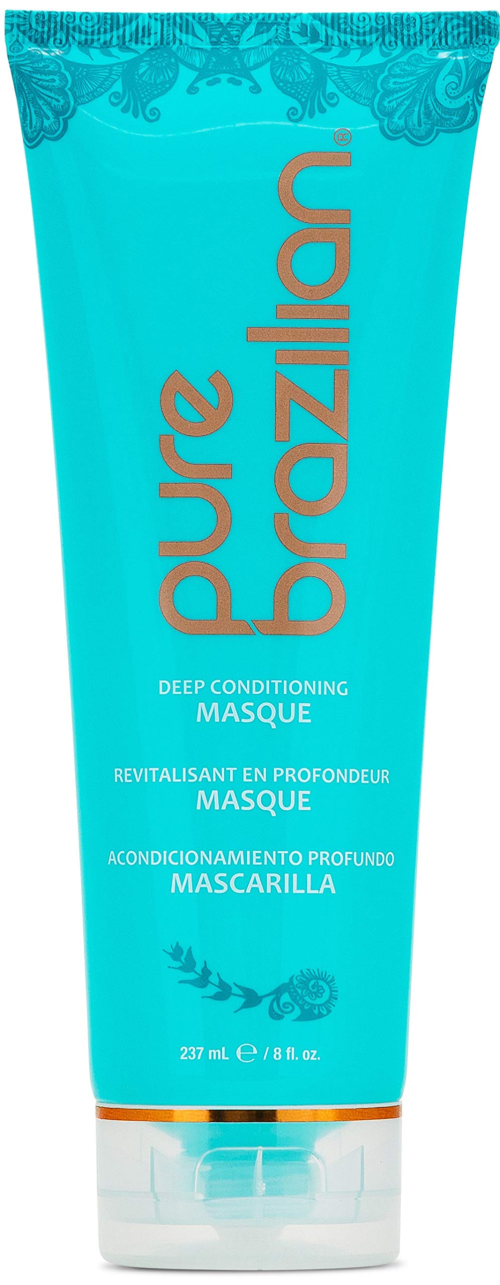 Mascarilla Acondicionadora Profunda Pure Brazilian 236 Ml - Venta Internacional.