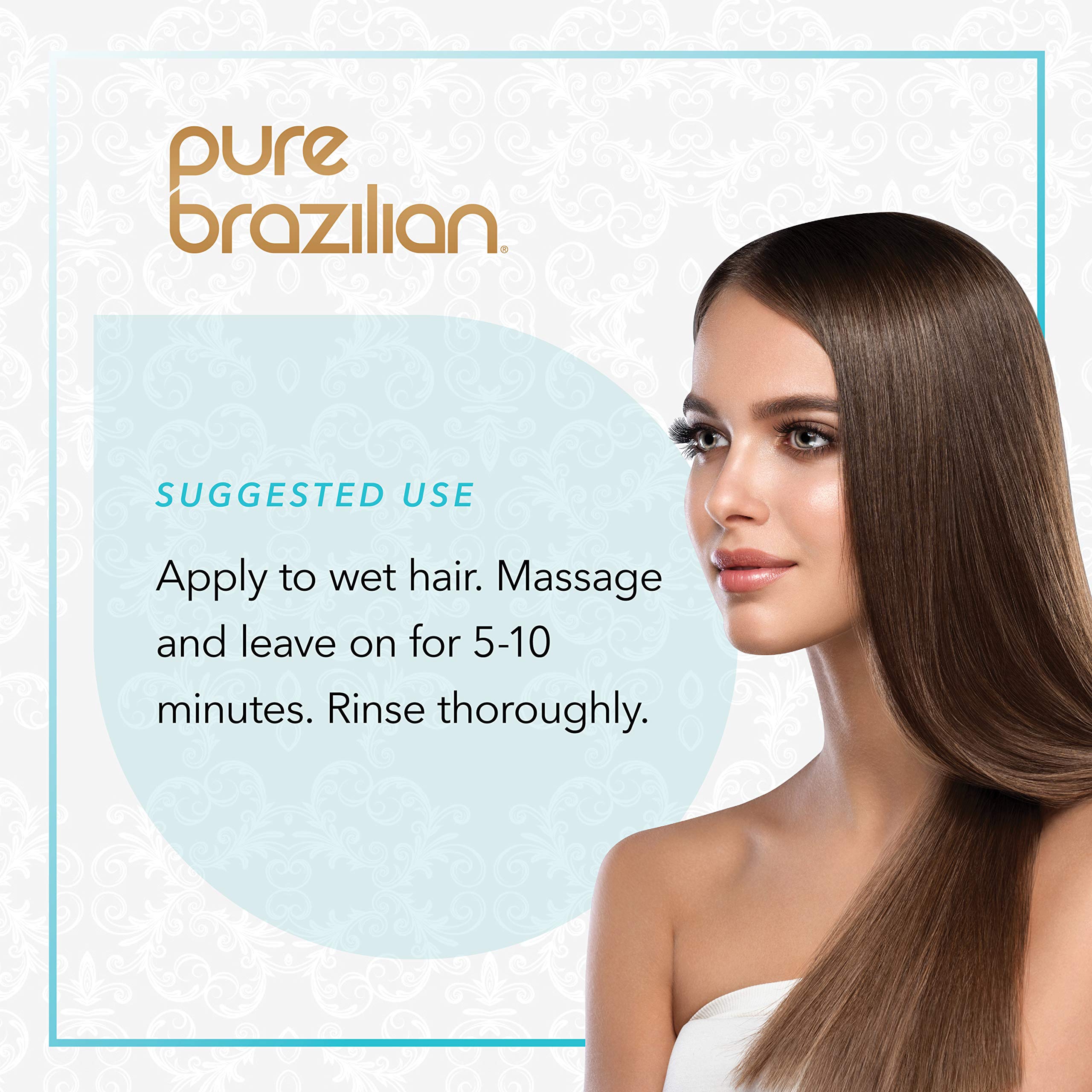 Foto 6 pulgar | Mascarilla Acondicionadora Profunda Pure Brazilian 236 Ml - Venta Internacional.