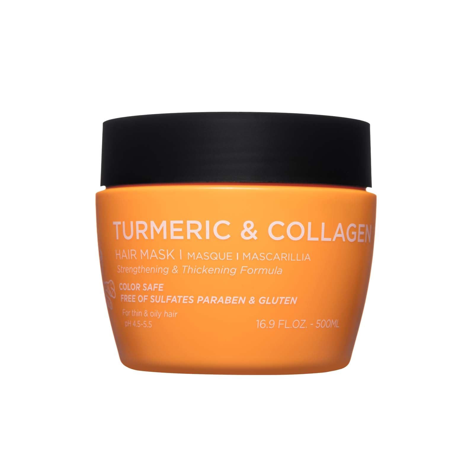 Foto 2 pulgar | Mascarilla Capilar Luseta Con Cúrcuma Y Colágeno Espesante Para Cabello Fino - Venta Internacional.