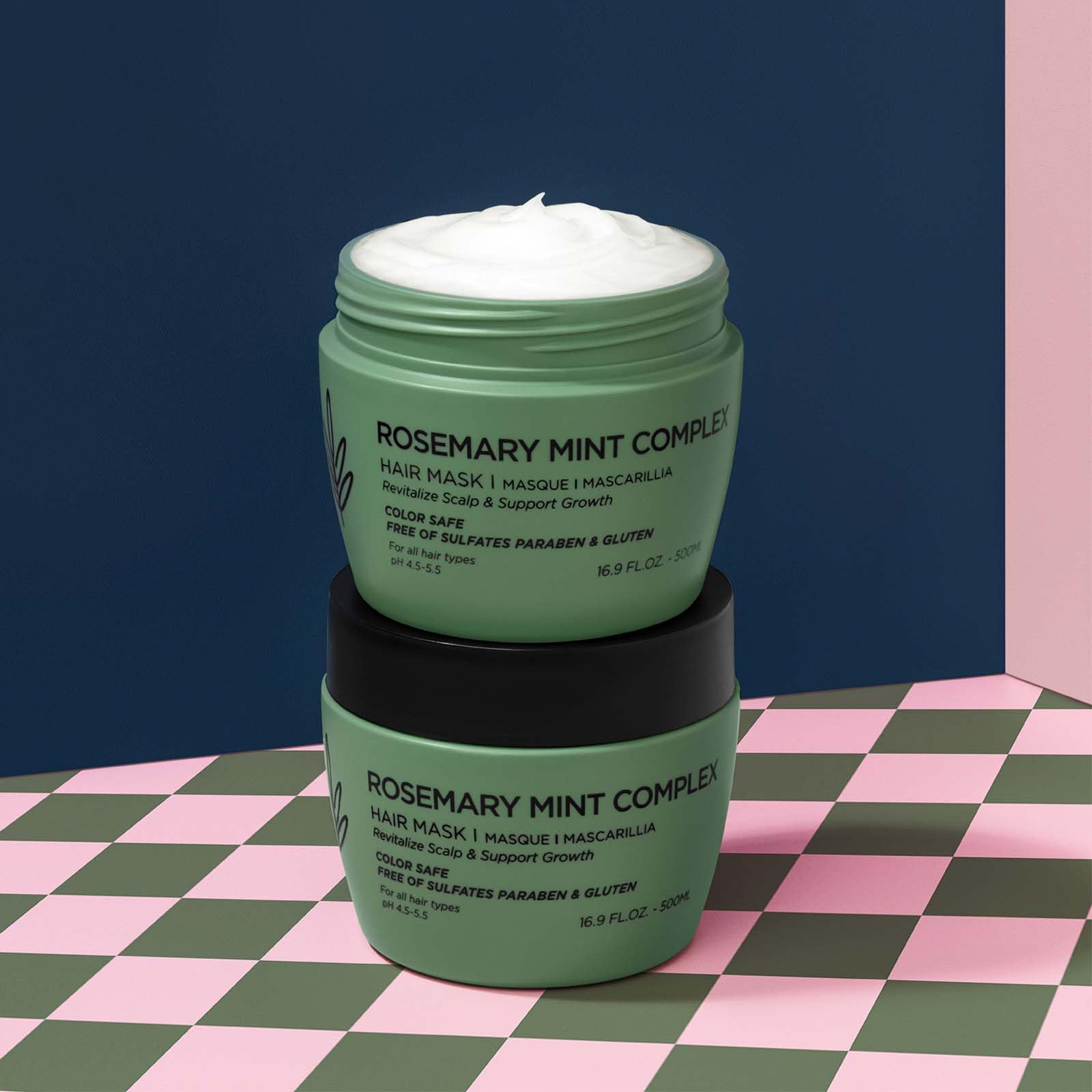 Foto 6 pulgar | Mascarilla Capilar Luseta, Romero Y Menta, Fortalecedora, 500 Ml, Para Cabello Seco - Venta Internacional.