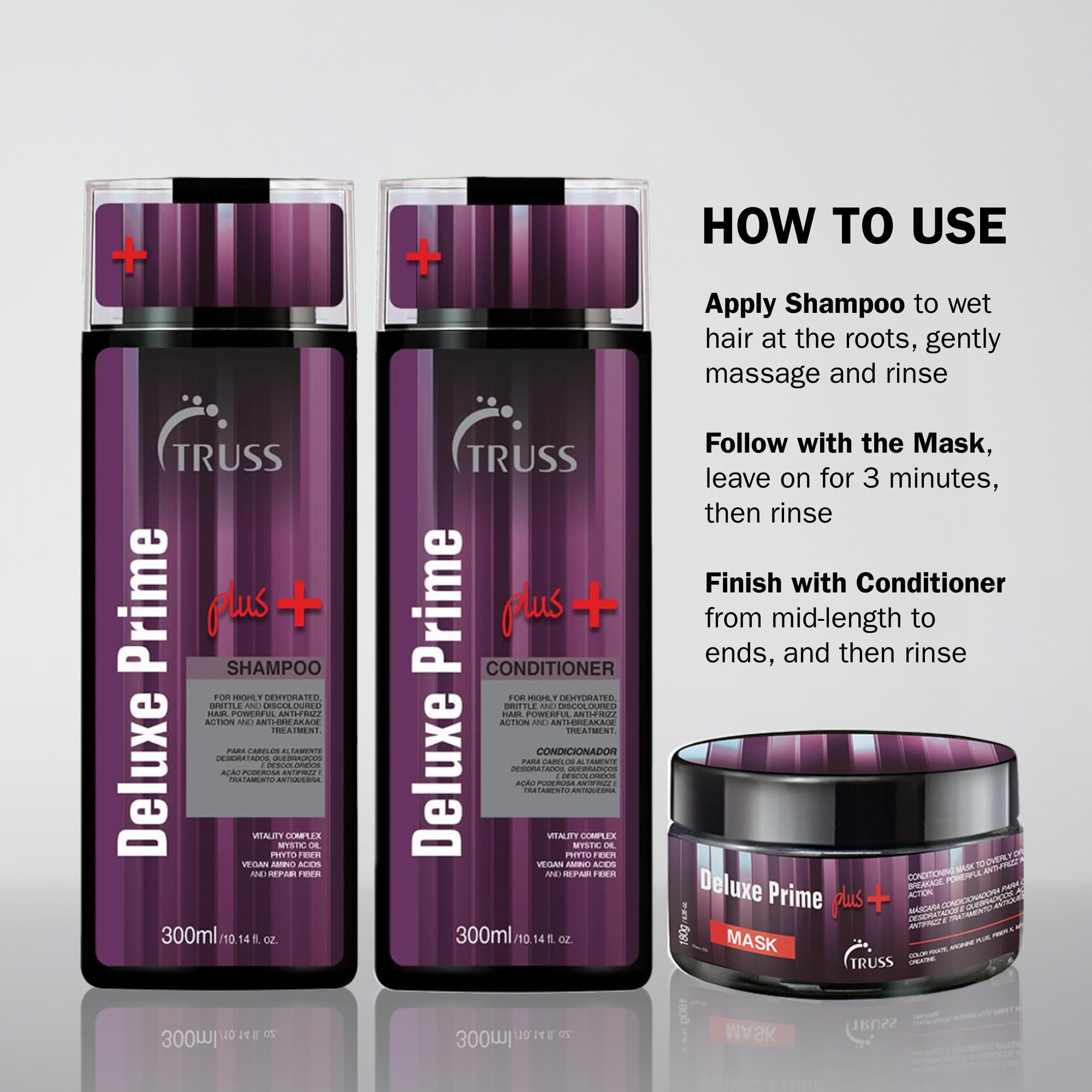 Foto 5 pulgar | Mascarilla Capilar Truss Deluxe Prime + Mask Deep Conditioning 180 Ml - Venta Internacional.