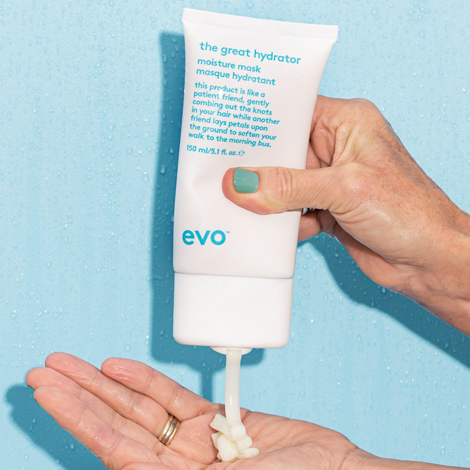 Foto 3 pulgar | Mascarilla Capilar Evo The Great Hydrator Moisture 150 Ml Para Cabello Seco - Venta Internacional.