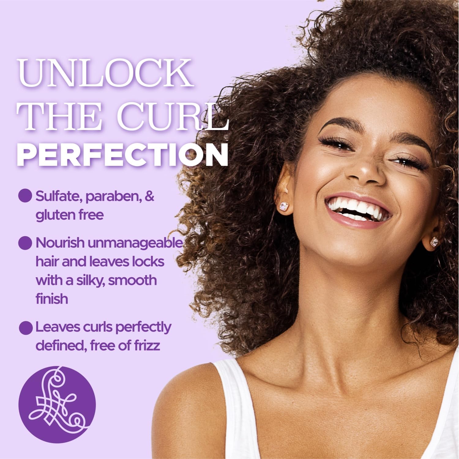 Foto 6 | Mascarilla Capilar Luseta Curly Smooth Hidratante 500 Ml Anti-encrespamiento - Venta Internacional.