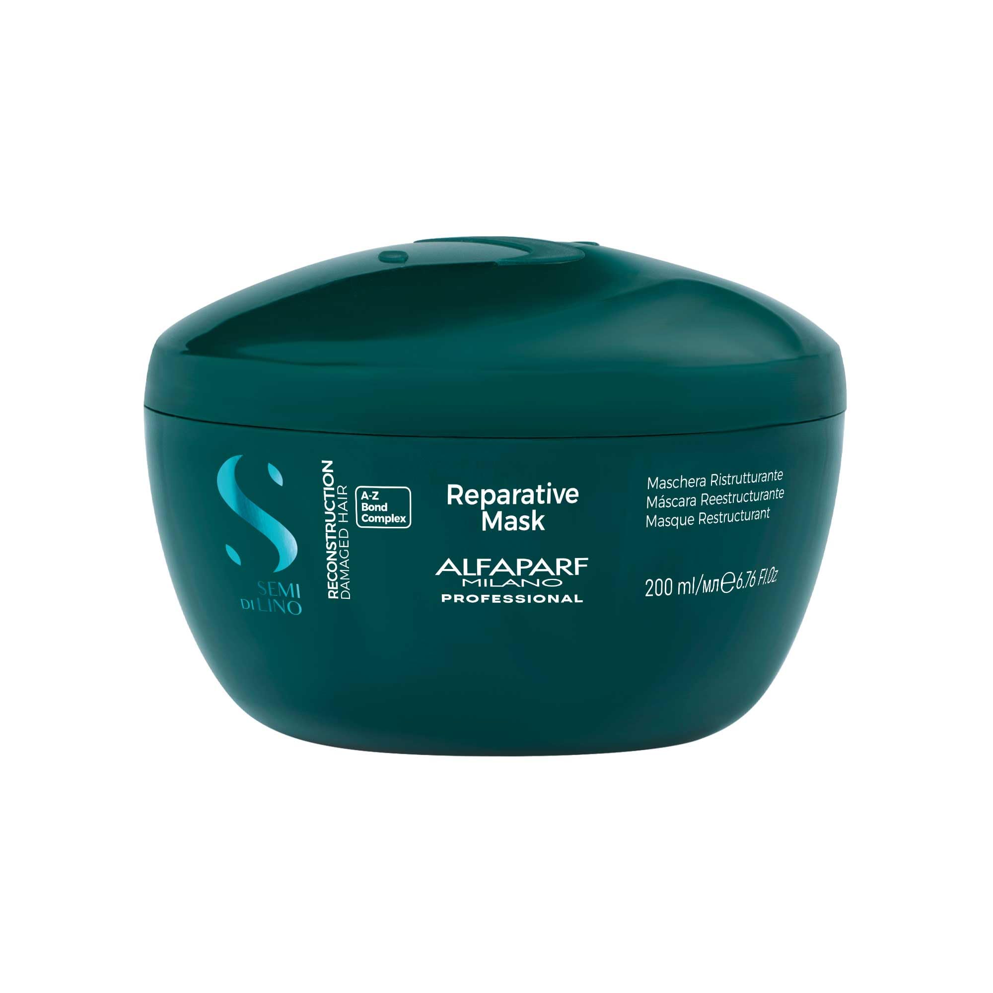 Mascarilla Capilar Alfaparf Milano Semi Di Lino Reconstruction 200 Ml - Venta Internacional.