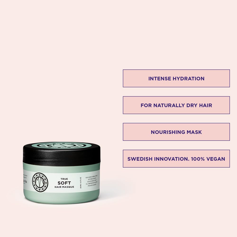 Foto 3 pulgar | Mascarilla Capilar Maria Nila True Soft 250 Ml Para Cabello Seco Vegano - Venta Internacional.