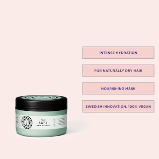 Foto 2 | Mascarilla Capilar Maria Nila True Soft 250 Ml Para Cabello Seco Vegano - Venta Internacional.