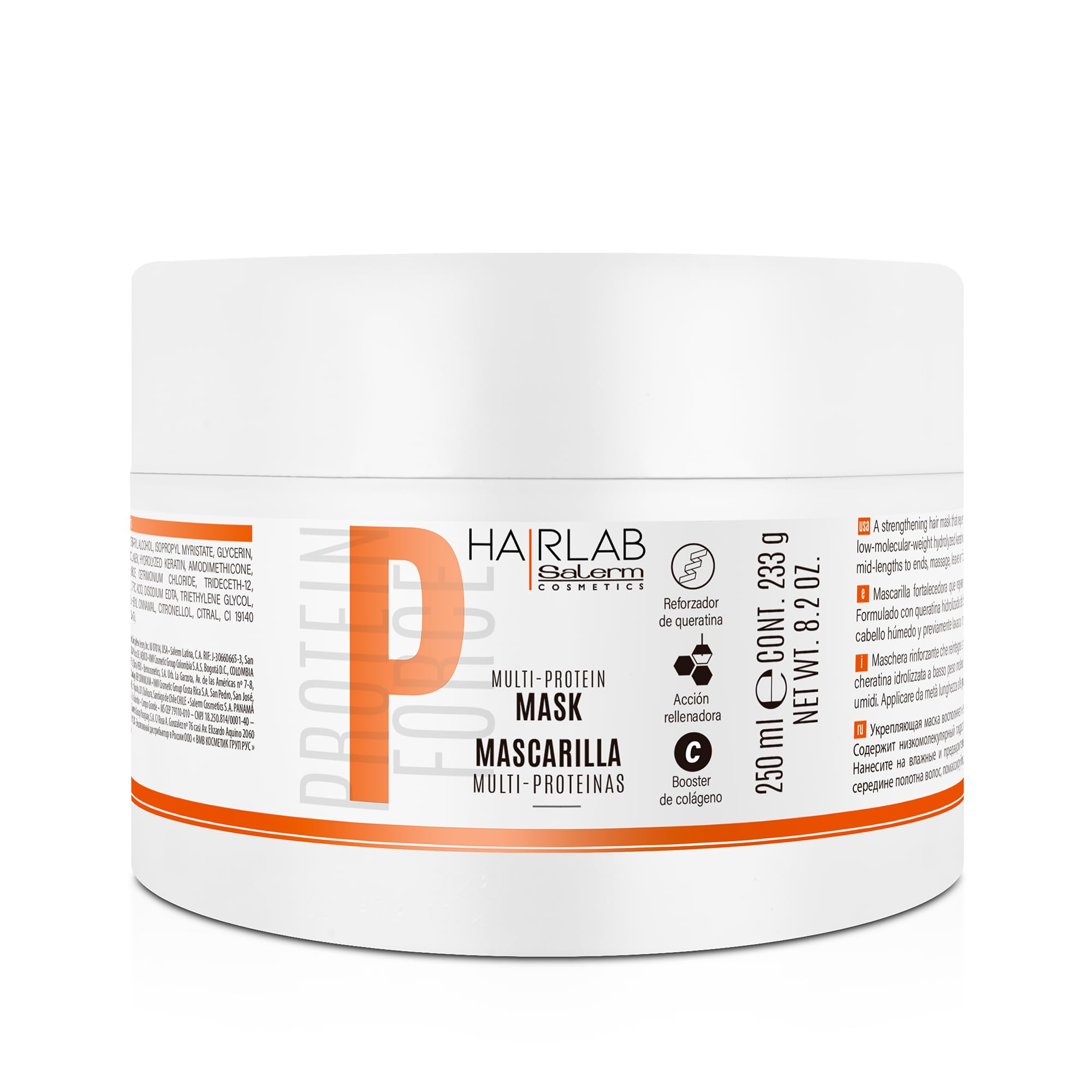 Foto 2 pulgar | Mascarilla Capilar Salerm Damaged Hair Multi-proteins 250 Ml - Venta Internacional.
