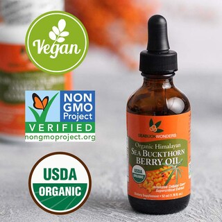 Foto 3 | Aceite De Bayas De Espino Amarillo Seabuckwonders 50 Ml 100% Orgánico - Venta Internacional.