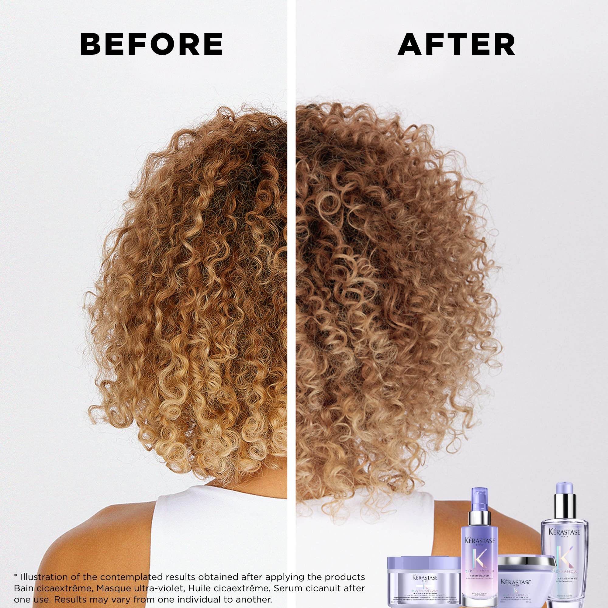 Foto 4 | Mascarilla Capilar Kerastase Blond Absolu Cicaextreme 200ml - Venta Internacional.