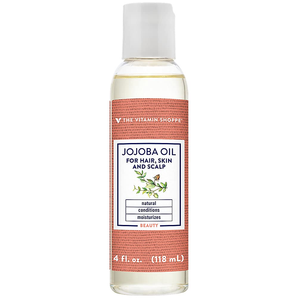 Aceite De Jojoba The Vitamin Shoppe Para Cabello, Piel Y Cuero Cabelludo 120 Ml - Venta Internacional.
