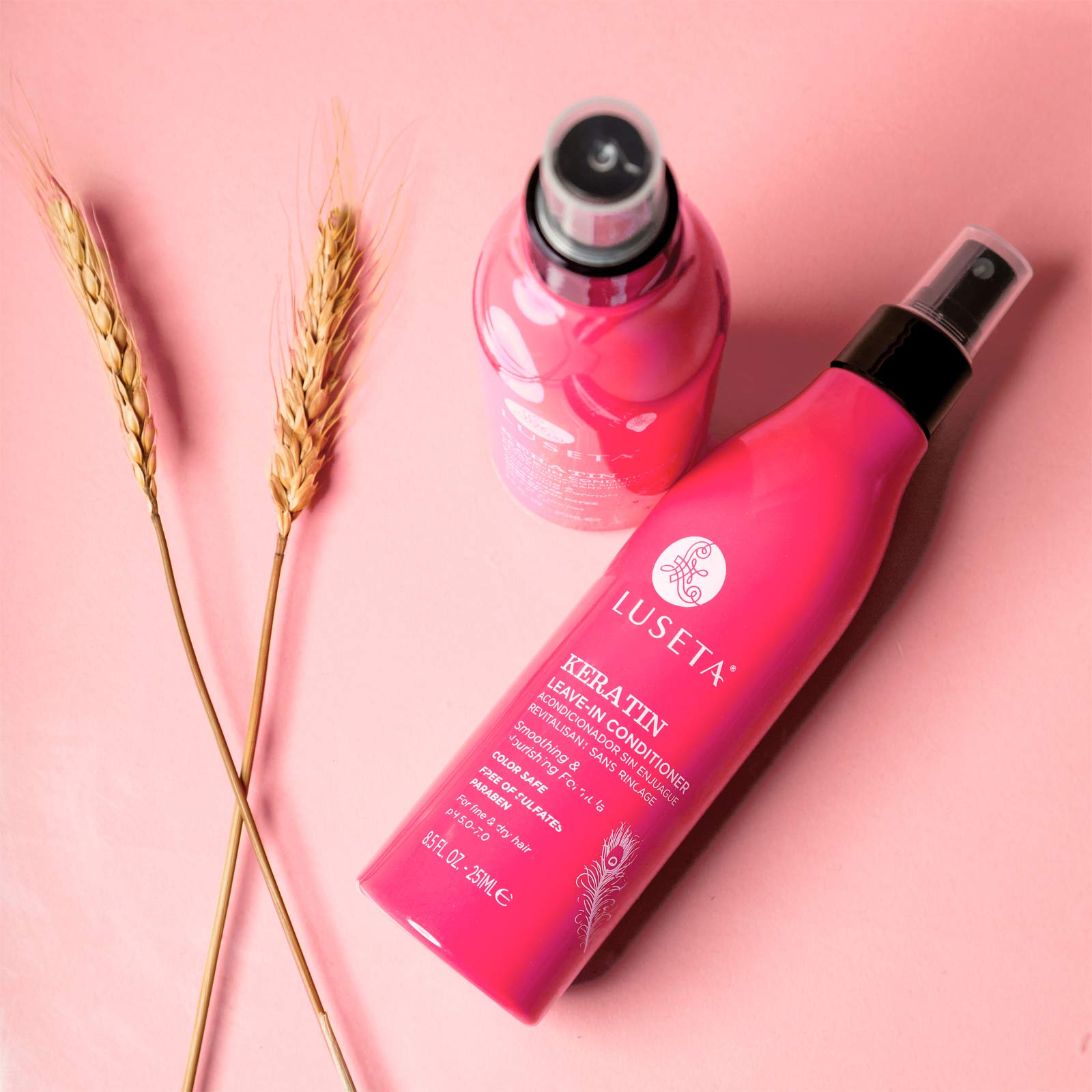 Foto 5 pulgar | Acondicionador Sin Enjuague Luseta Keratin Anti Frizz 250 Ml - Venta Internacional.