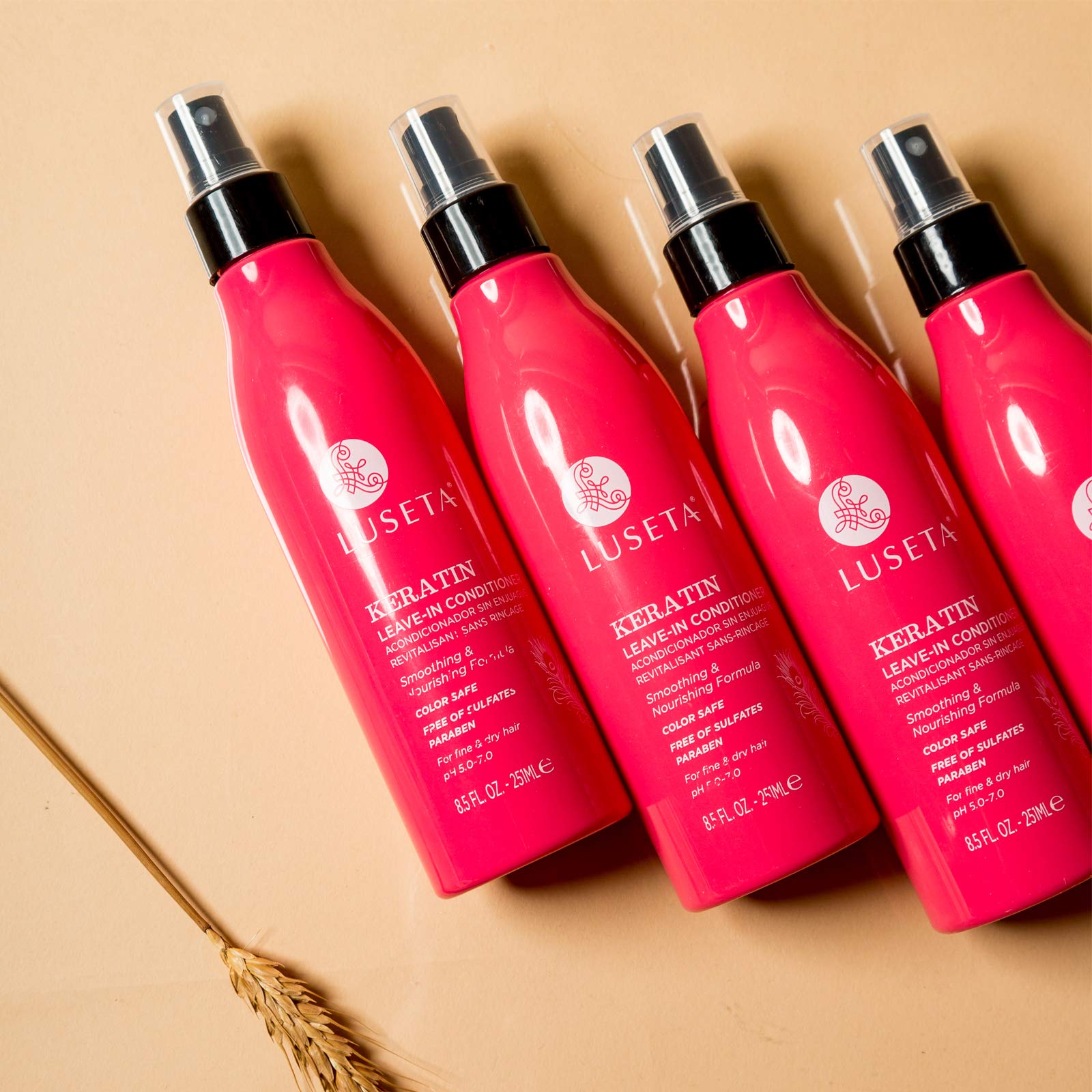 Foto 6 pulgar | Acondicionador Sin Enjuague Luseta Keratin Anti Frizz 250 Ml - Venta Internacional.