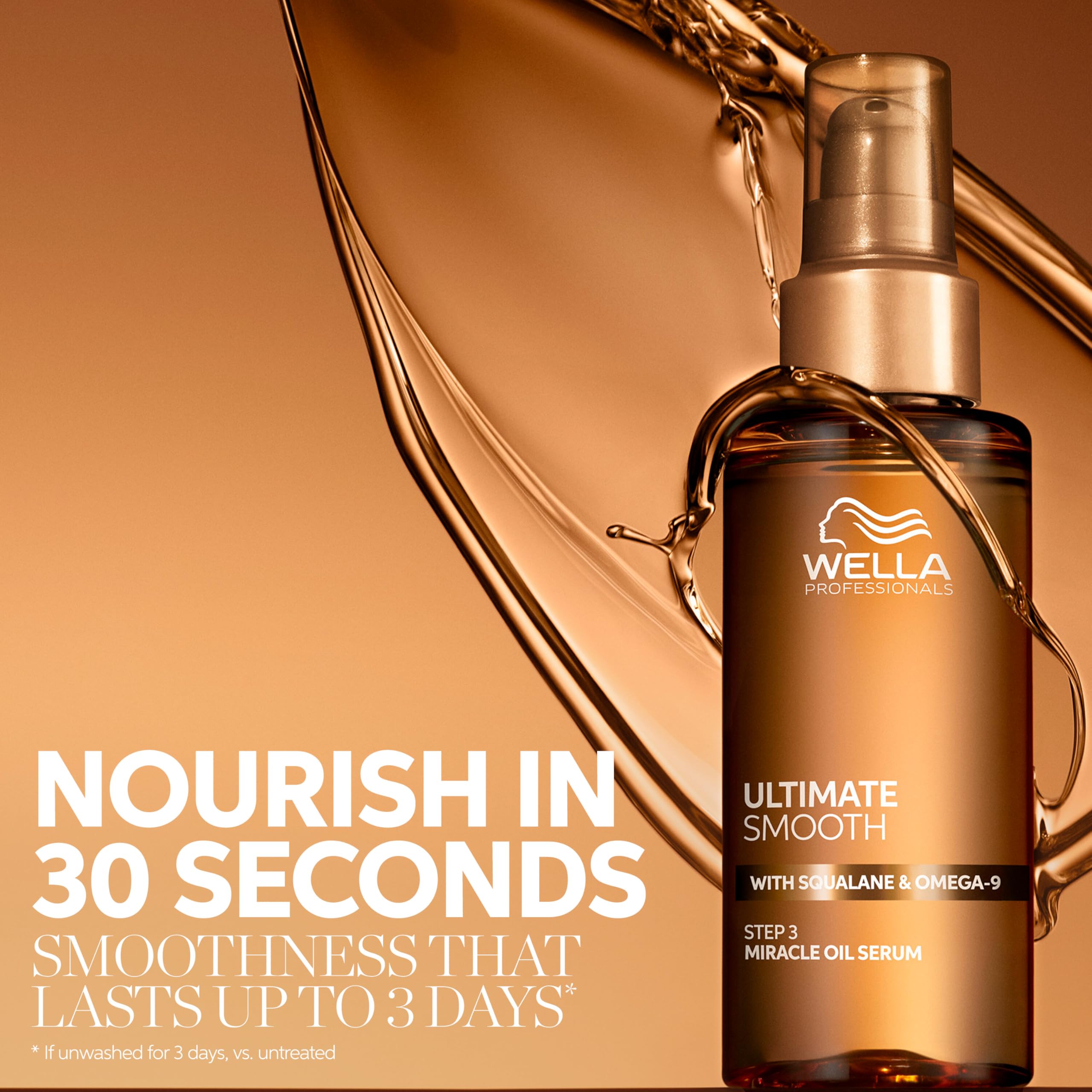 Foto 4 pulgar | Sérum Capilar Wella Professionals Ultimate Smooth Miracle Oil - Venta Internacional.