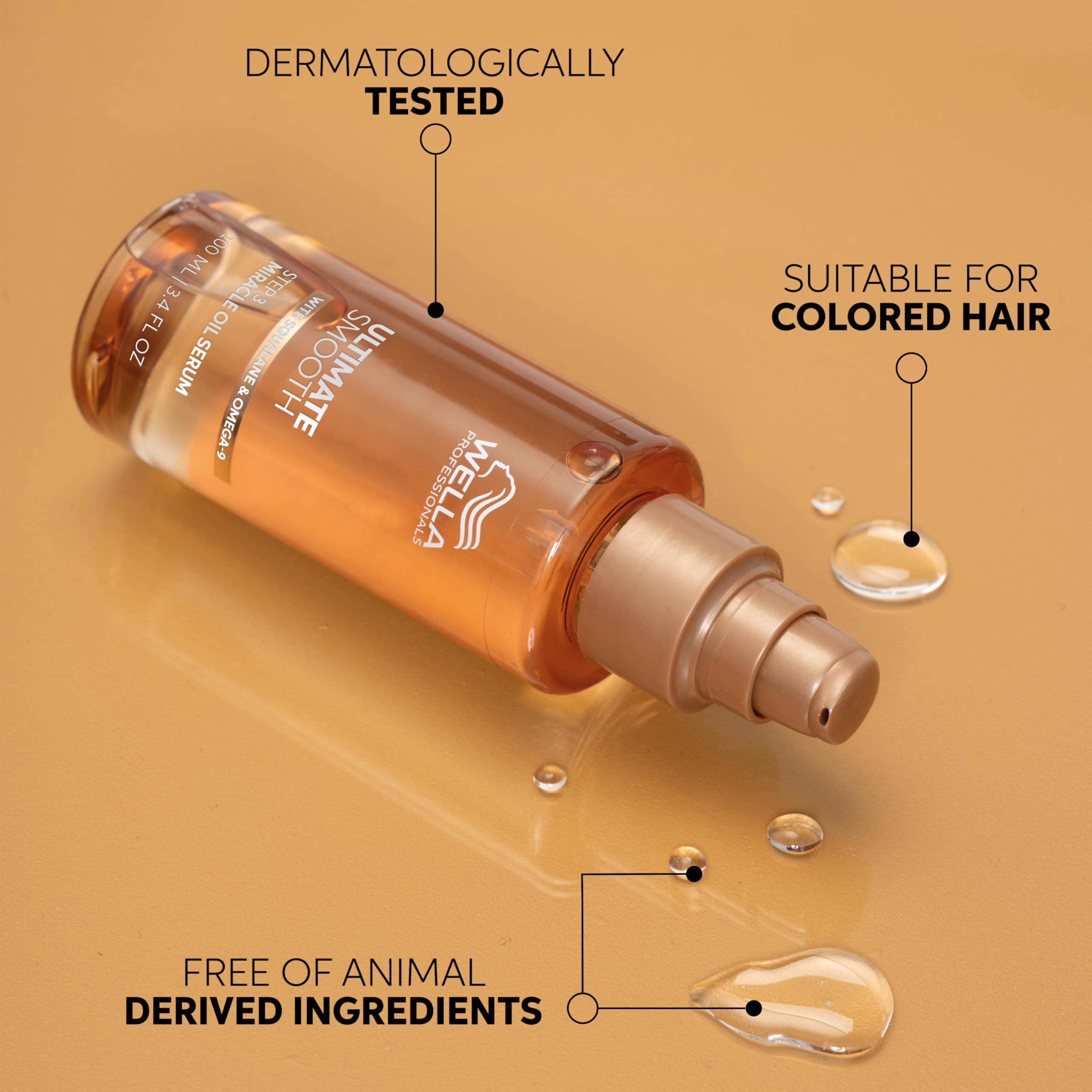 Foto 4 | Sérum Capilar Wella Professionals Ultimate Smooth Miracle Oil - Venta Internacional.