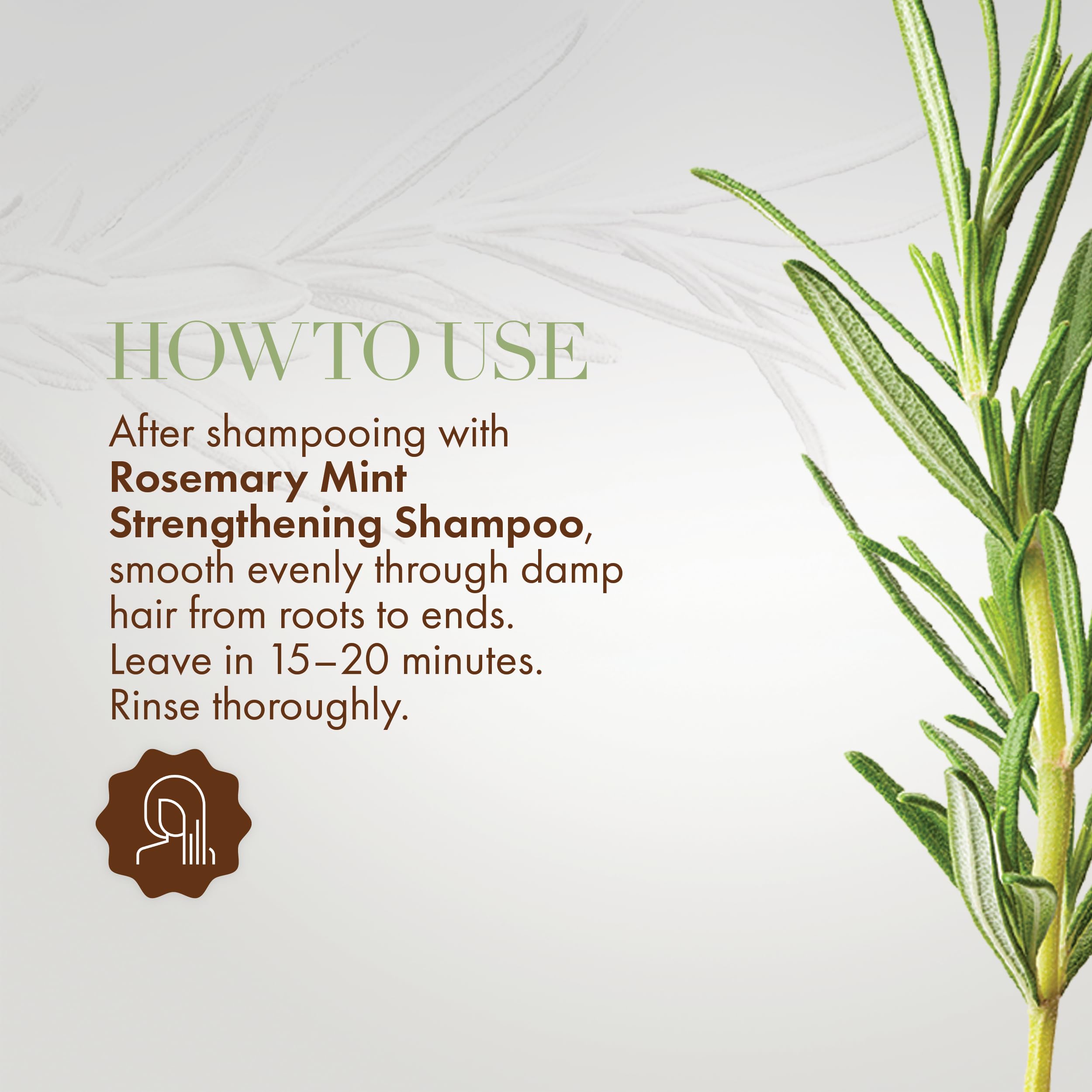 Foto 6 pulgar | Mascarilla Capilar Mielle Organics Rosemary Mint Strengthening 350 Ml - Venta Internacional.