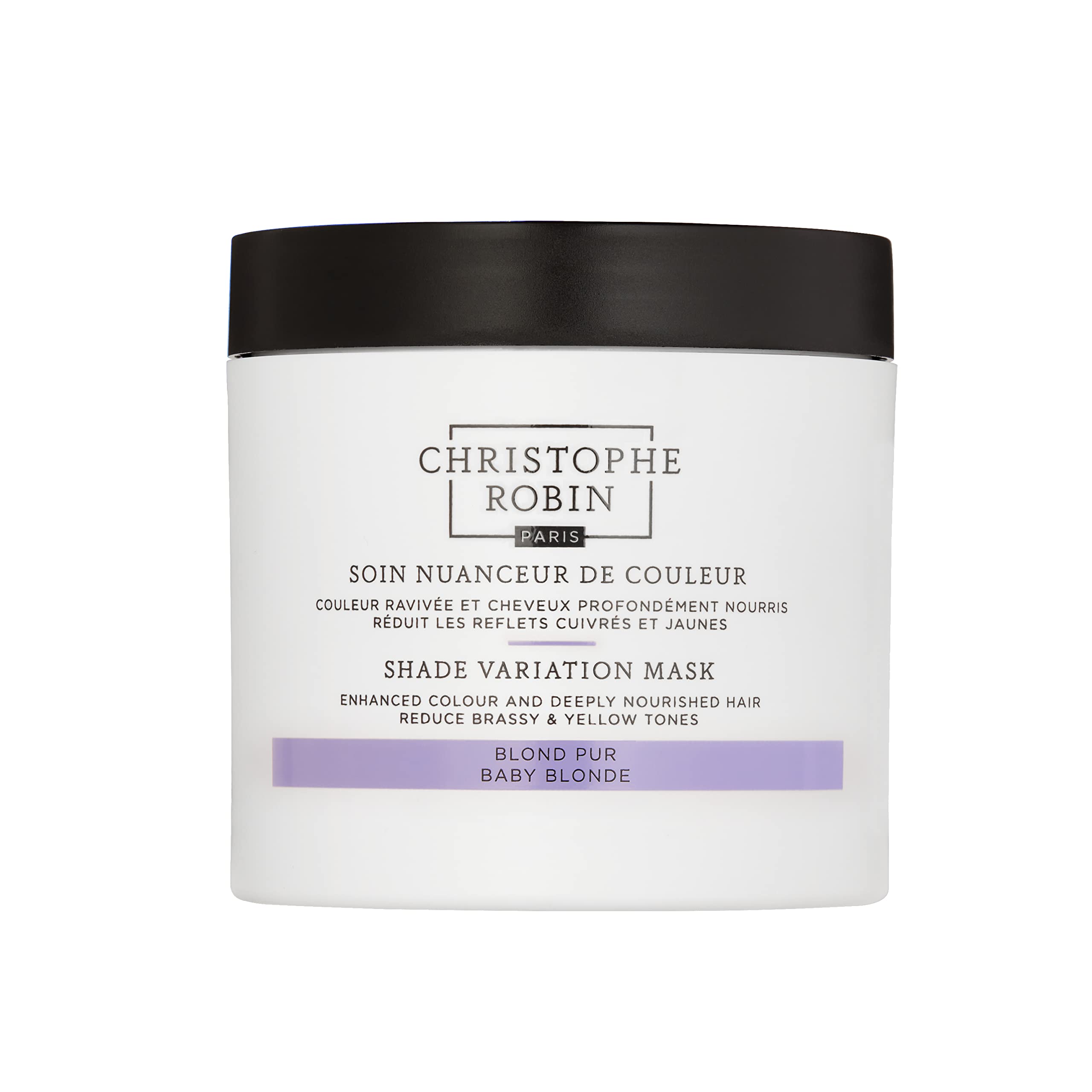 Foto 2 pulgar | Mascarilla Para Tratamiento Capilar Christophe Robin Shade Variation, Color Morado, 250 Ml - Venta Internacional.