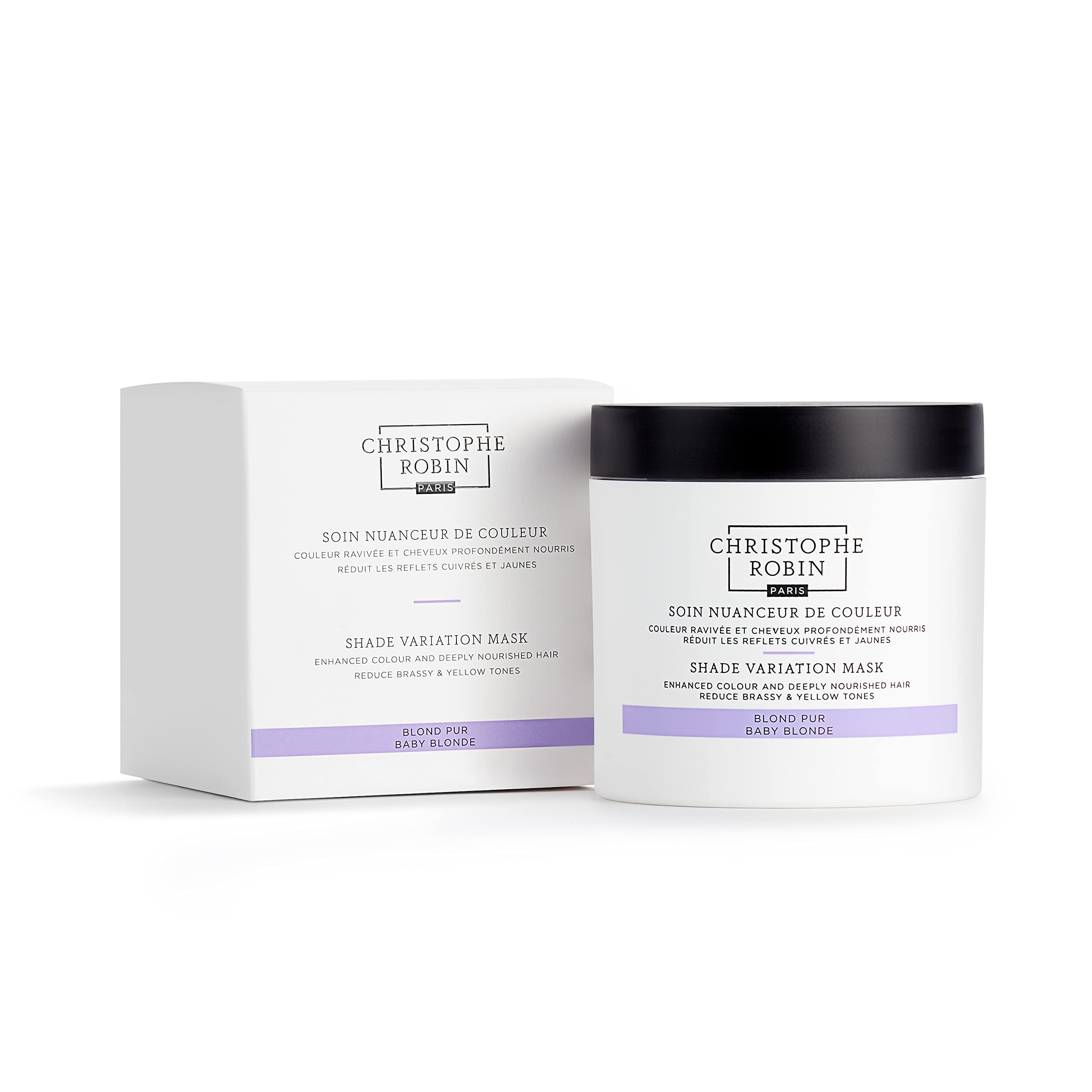 Foto 2 | Mascarilla Para Tratamiento Capilar Christophe Robin Shade Variation, Color Morado, 250 Ml - Venta Internacional.